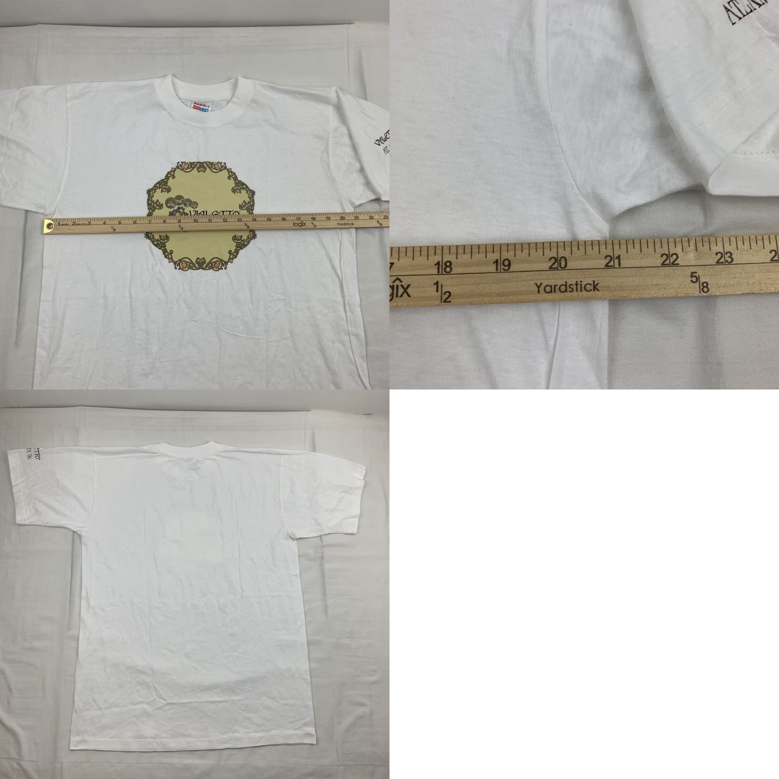 Vintage Vintage Vintage Atlanta 1996 T Shirt Adult Large White Italy Italian Olympics Vialetto Size US L / EU 52-54 / 3 - 8 Thumbnail