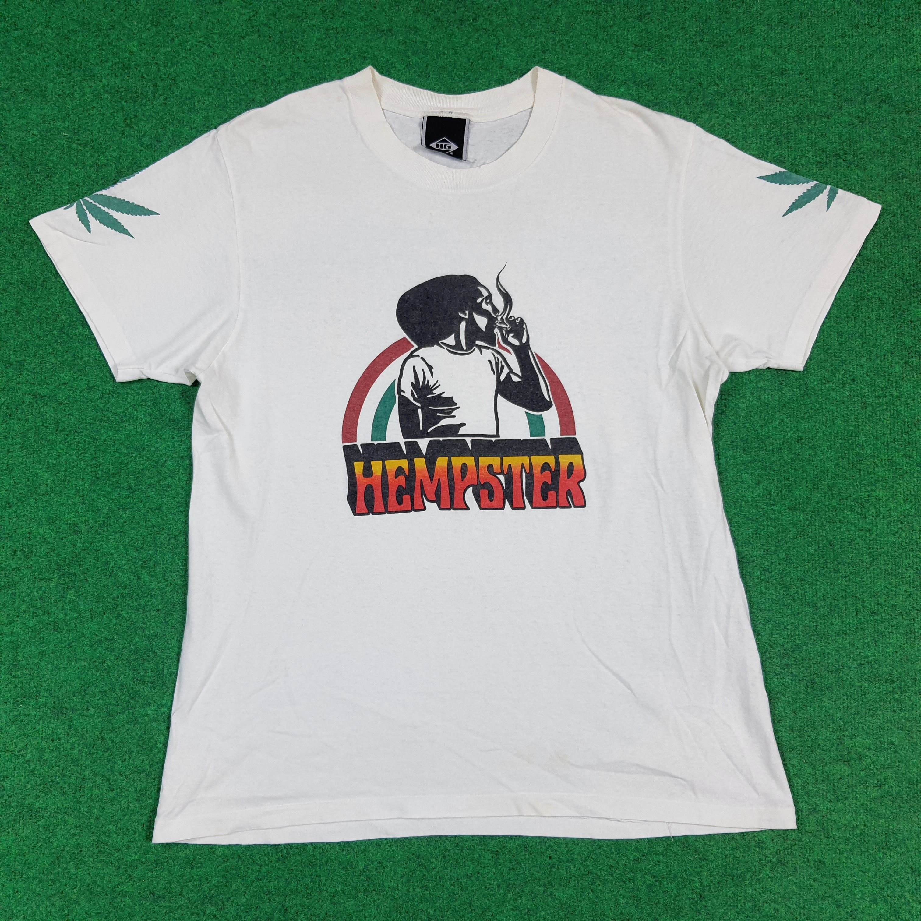Hysteric Glamour Vintage Hysteric Glamour Weed Graphic Tees C294N70 Size US L / EU 52-54 / 3 - 1 Thumbnail