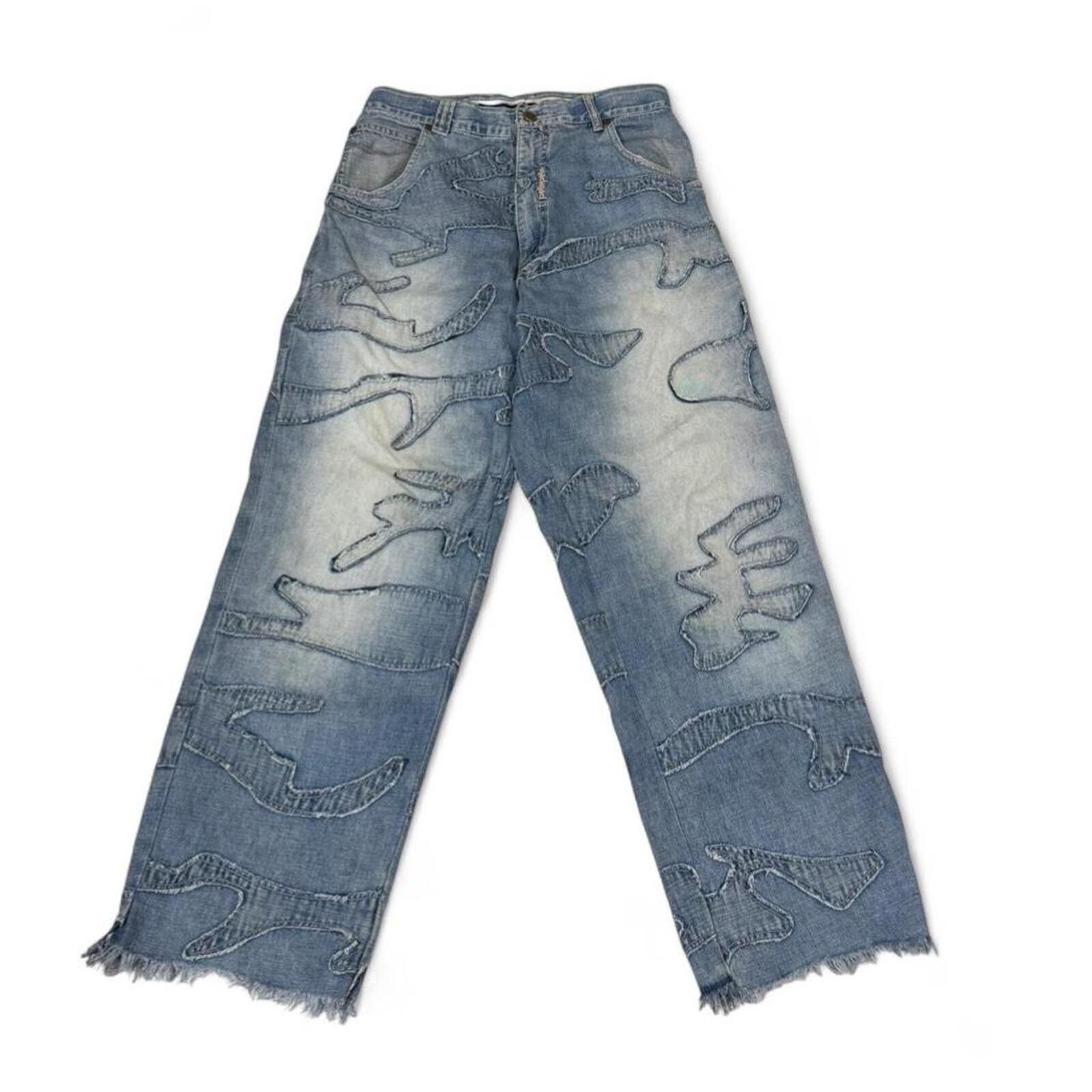 True Religion PellePelle blue jeans with unique design Size 30" / US 8 / IT 44 - 2 Thumbnail