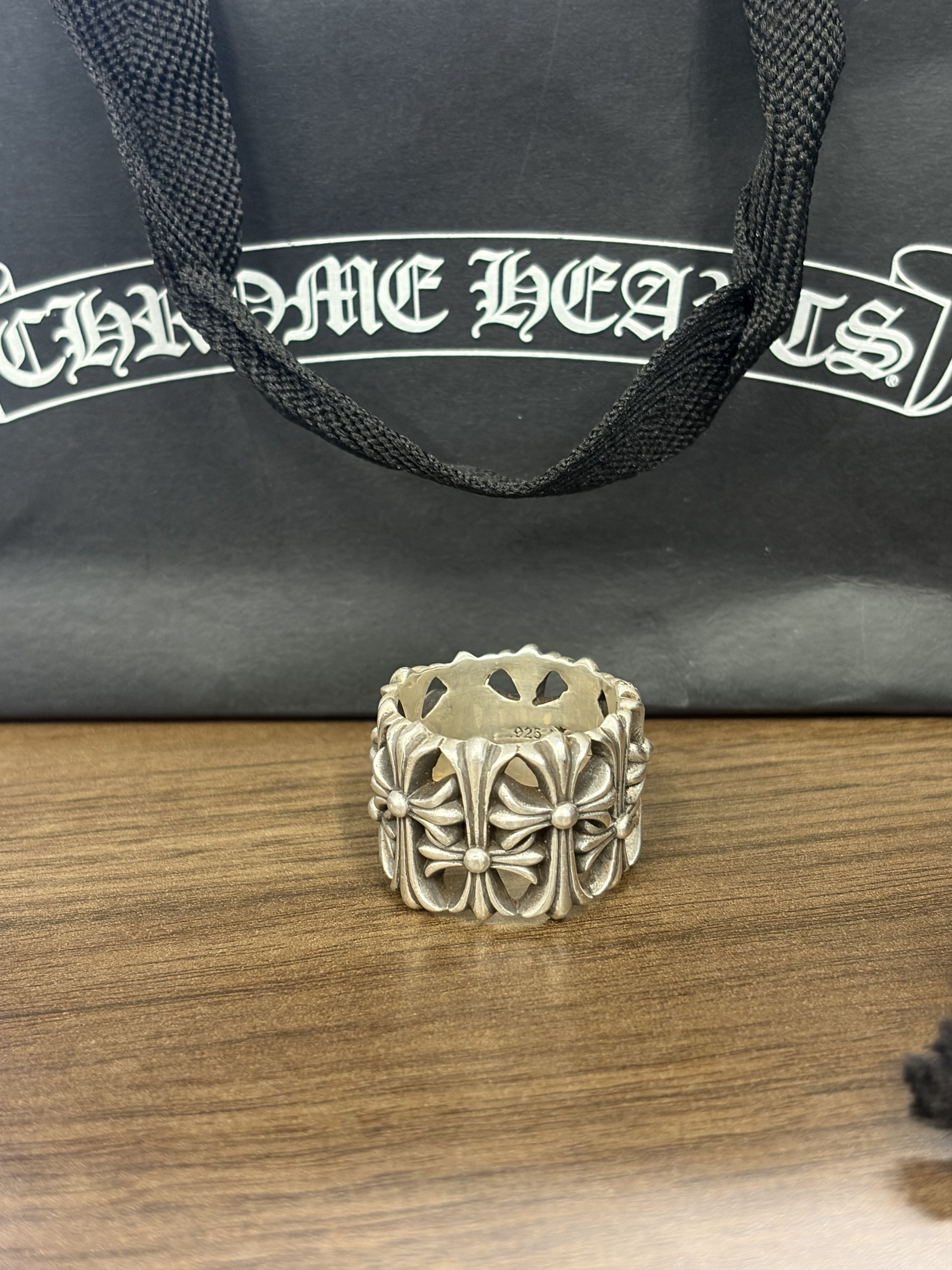 Chrome Hearts Chrome Hearts Cemetery Ring Sz13 Size ONE SIZE - 1 Thumbnail