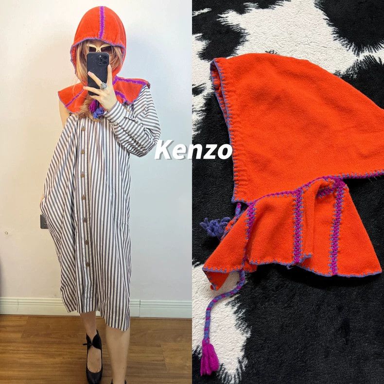 Vintage Kenzo Oversized Bow Accent Witch Hat - dmc Size ONE SIZE - 1 Thumbnail