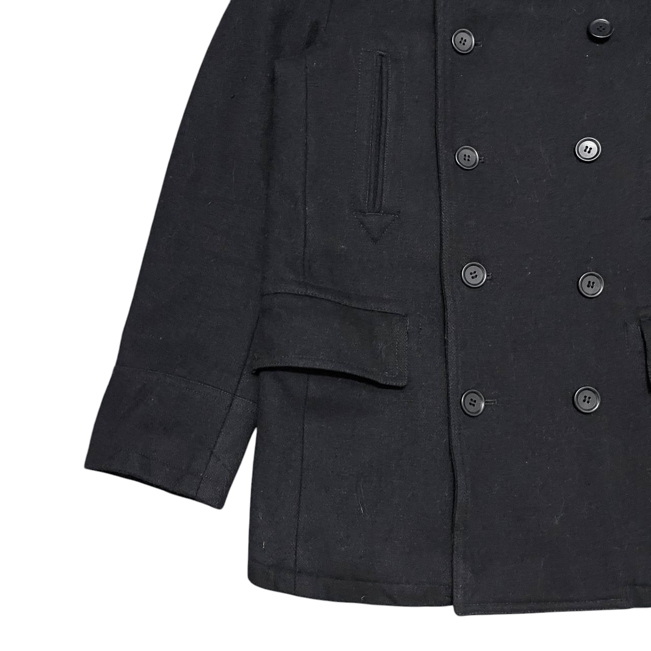 Morgan Homme Vintage Morgan Homme Wool Double Breasted Coat Size US L / EU 52-54 / 3 - 3 Thumbnail