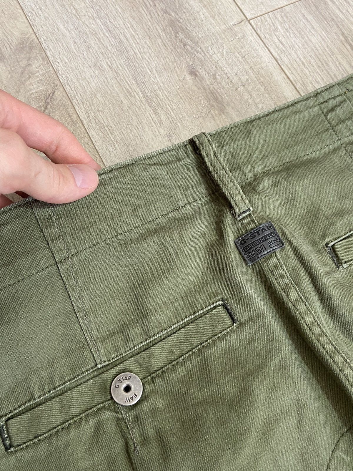 G-Star × Vintage G star raw vintage pants cargo y2k style 32x30 Size US 32 / EU 48 - 7 Thumbnail