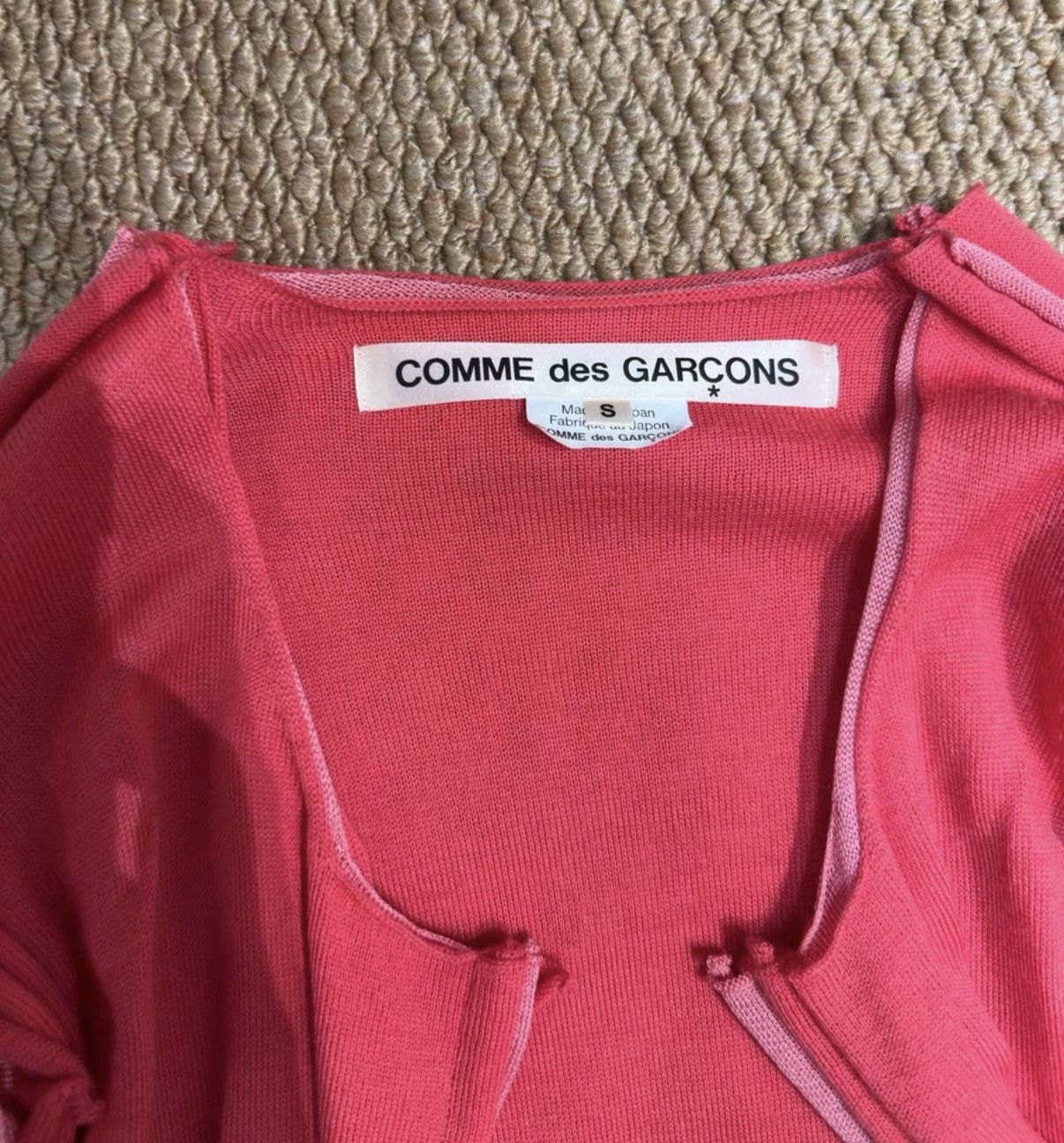 Comme des Garcons Comme des Garçons Wool Deconstructed Jacket K23 Size S / US 4 / IT 40 - 5 Thumbnail
