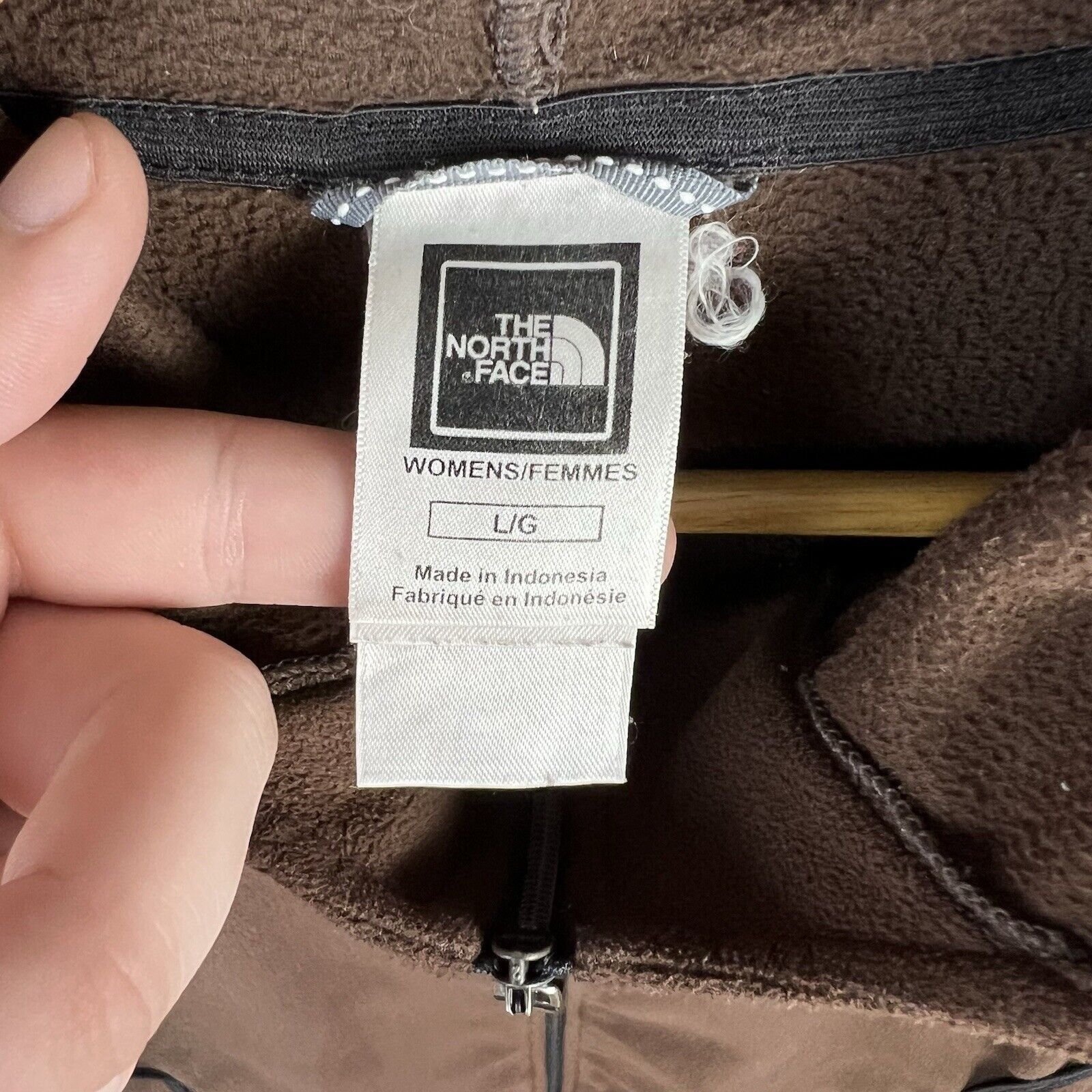 The North Face The North Face Zip Fleece Hoodie Women's Size L Long Sleeve Size L / US 10 / IT 46 - 2 Thumbnail