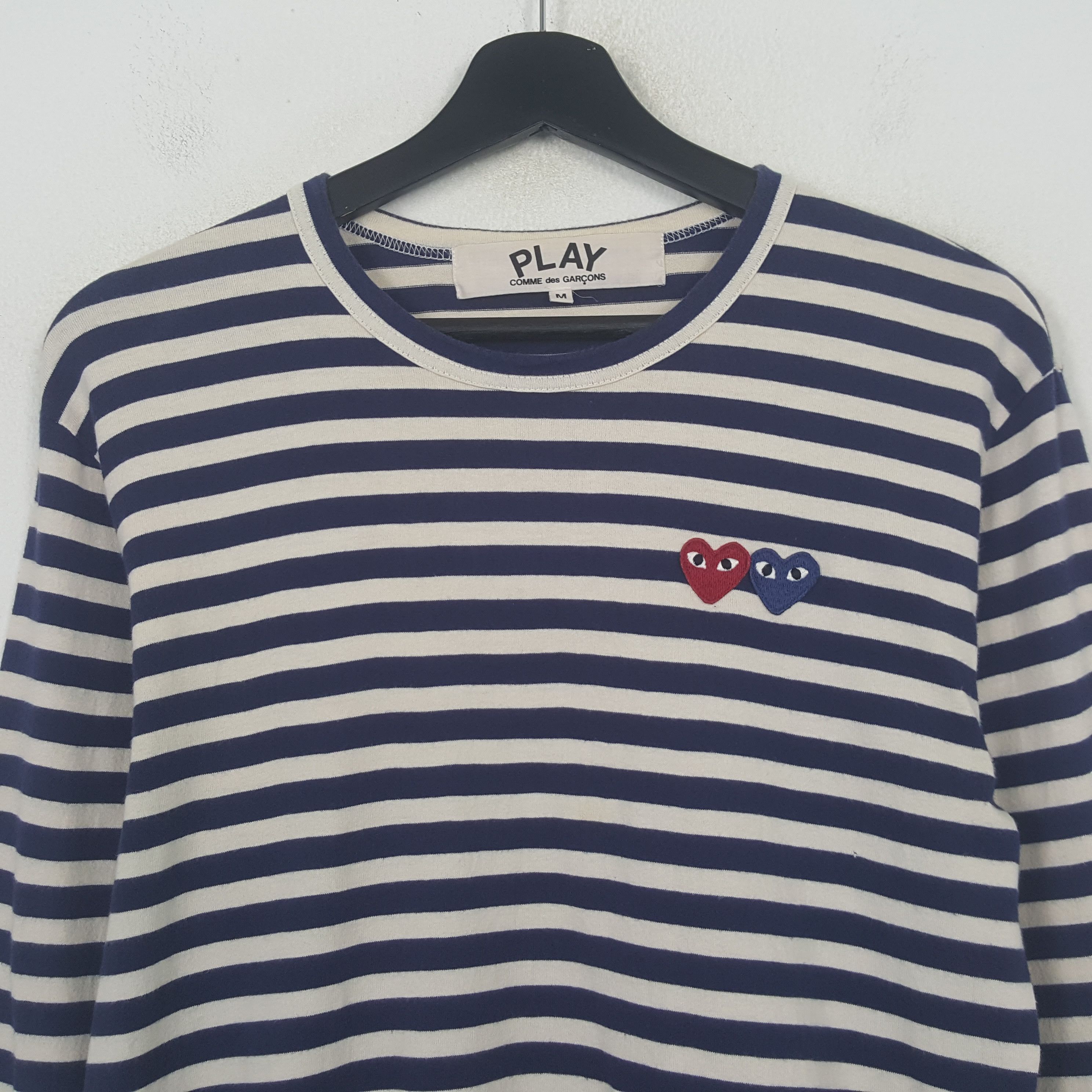 Comme des Garcons Play Comme Des Garcons Japanese Brand Tshirt C294N44 Size US M / EU 48-50 / 2 - 2 Thumbnail