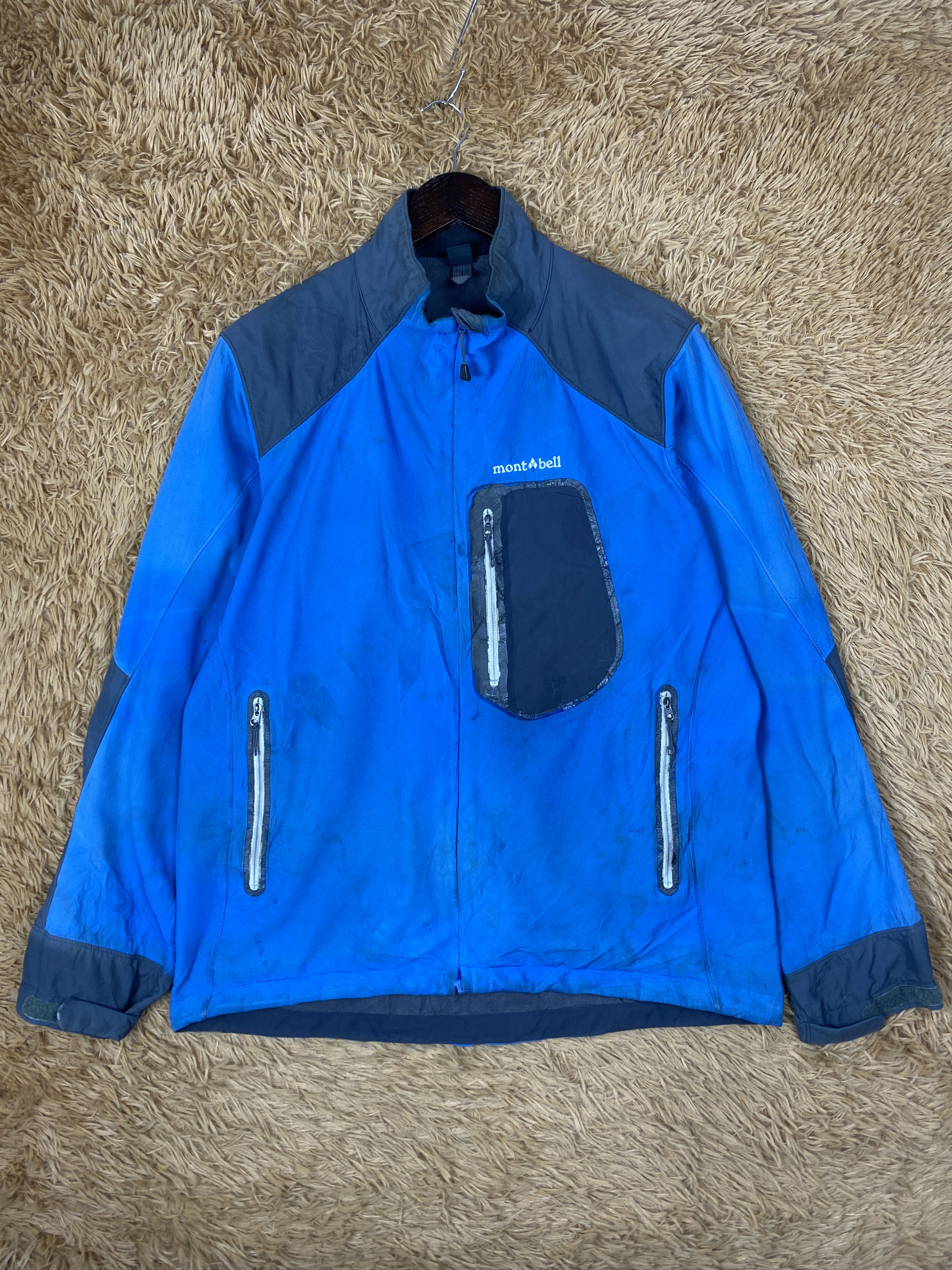 Montbell Vintage Mont-Bell Windbreaker Jacket PJ2595 Size US L / EU 52-54 / 3 - 1 Thumbnail