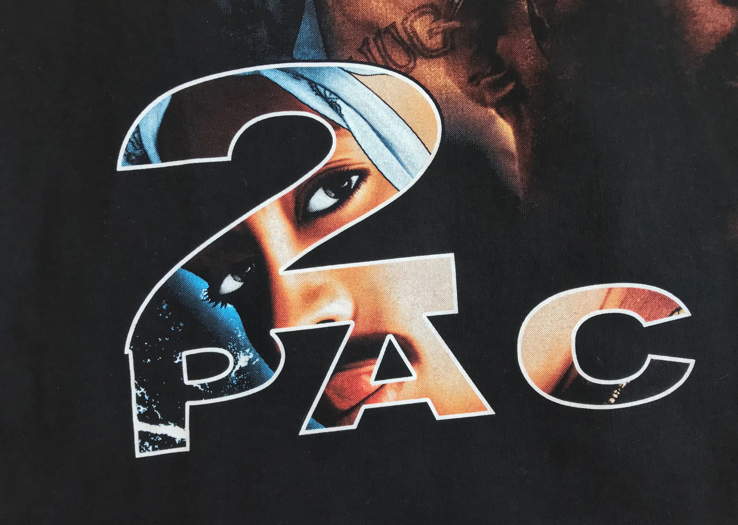 Rap Tees Vintage 90s 2pac t shirt Tupac Tee Rap Hip hop Thug Life S/M Size US S / EU 44-46 / 1 - 5 Thumbnail