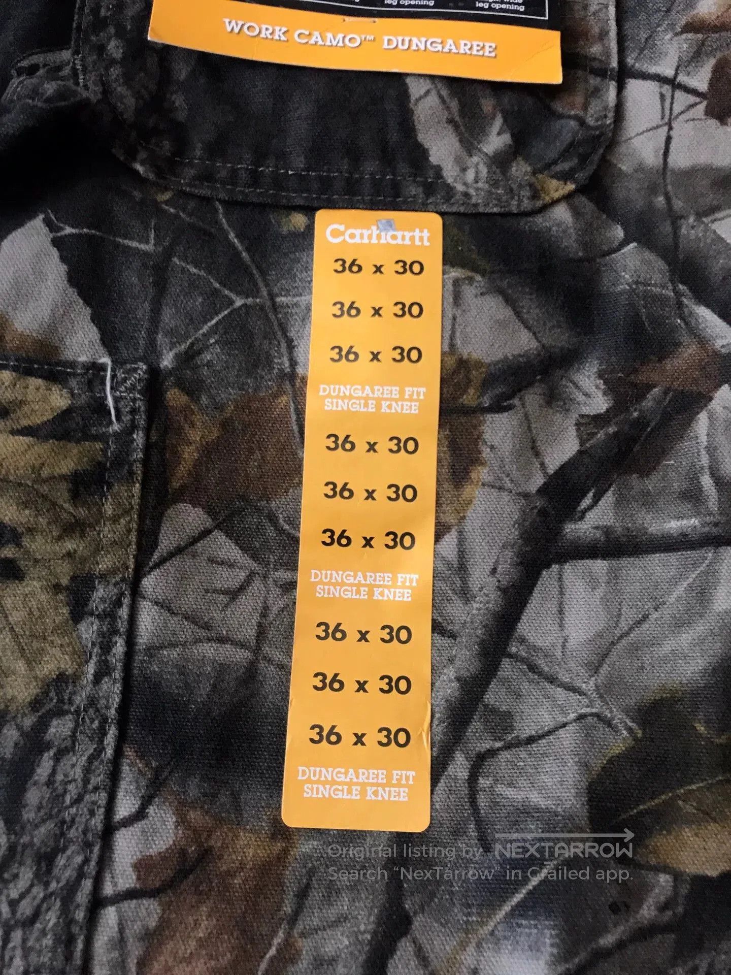 Carhartt Carhartt x Realtree B158 Dead Leaf Camo Pants. Size US 36 / EU 52 - 7 Thumbnail
