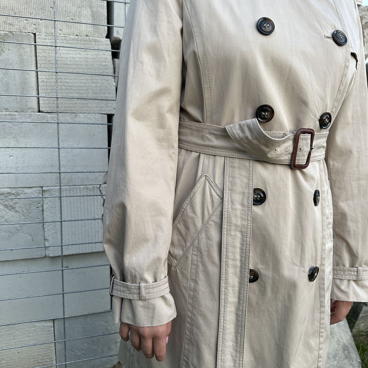 Weekend Max Mara Weekend Max Mara Coat Trench Beige Size L / US 10 / IT 46 - 2 Thumbnail