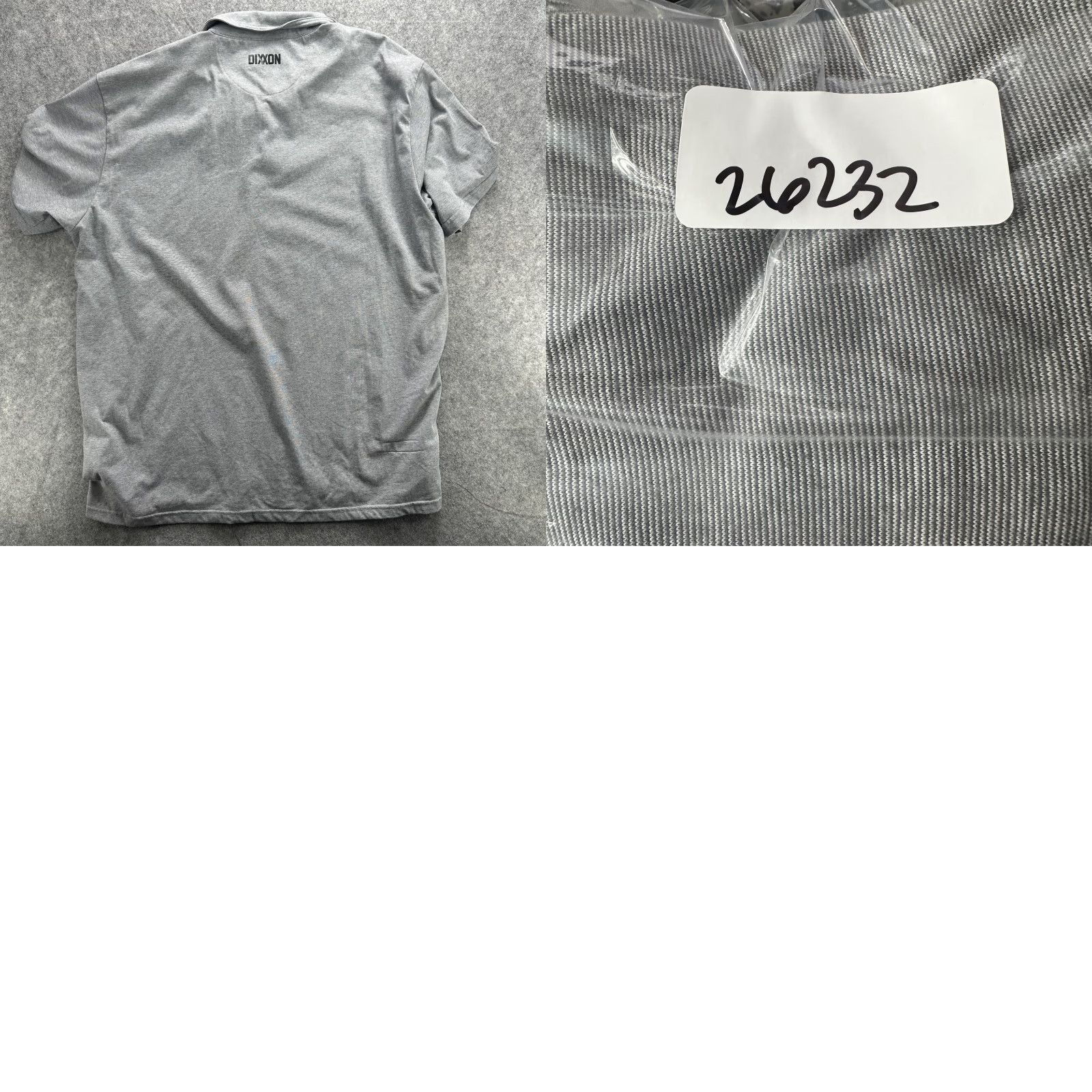 Vintage Dixxon Flannel Company Polo Shirt 4XL Gray D-Sport Performance Golf Mens Size US XXL / EU 58 / 5 - 9 Thumbnail