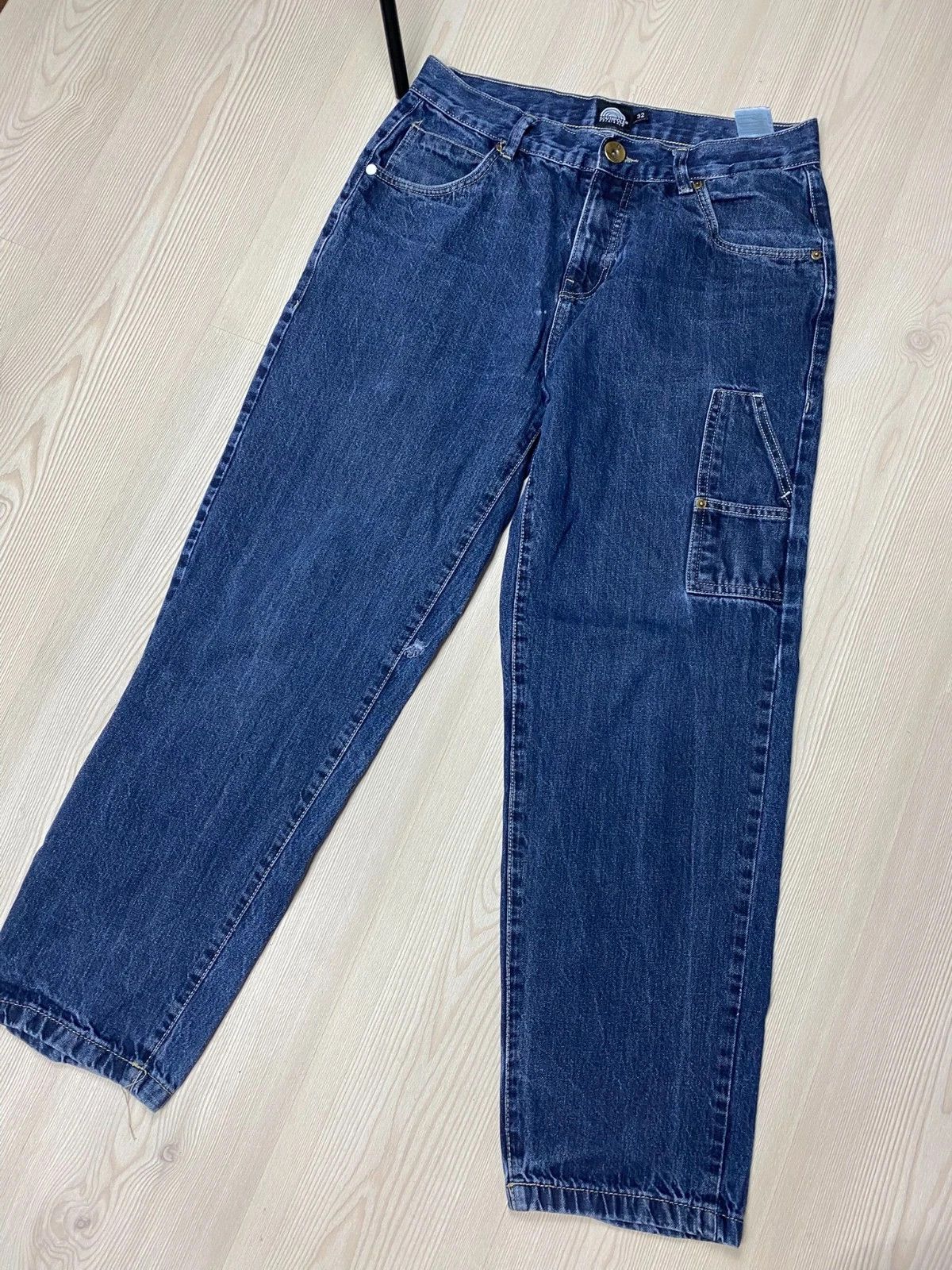 Southpole Vintage South Pole Jeans 90s Baggy Denim Pants Streetwear Size US 32 / EU 48 - 3 Thumbnail
