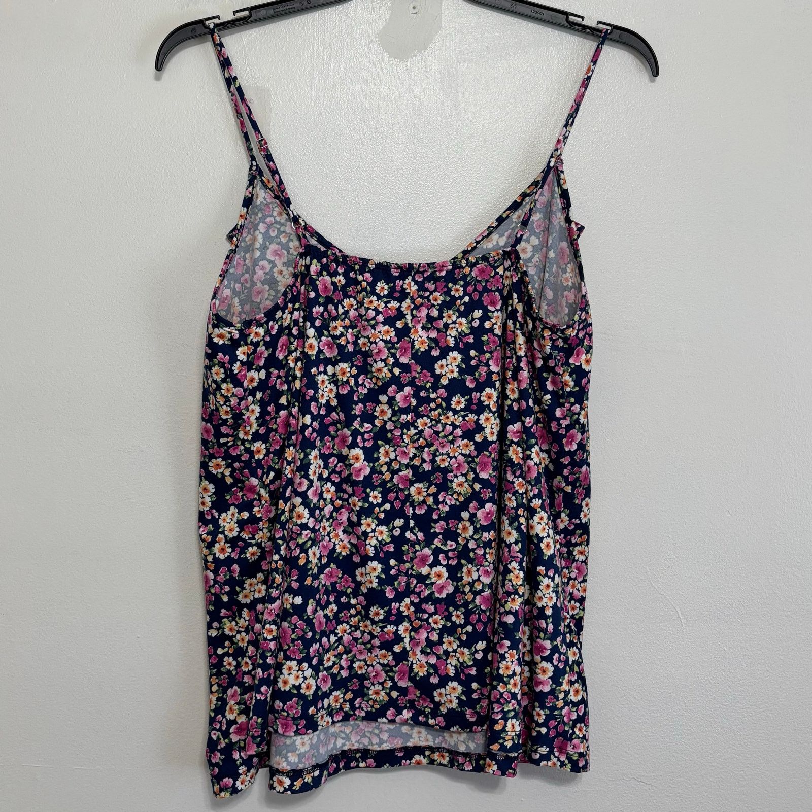 Other White Birch Navy Blue and Floral Tank Top Size XL Size XL / US 12-14 / IT 48-50 - 2 Thumbnail