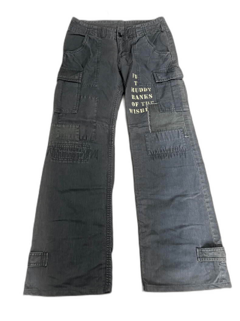 Yohji Yamamoto Vintage Patchwork Utility Denim Pants-2506 Size 31" - 1 Thumbnail