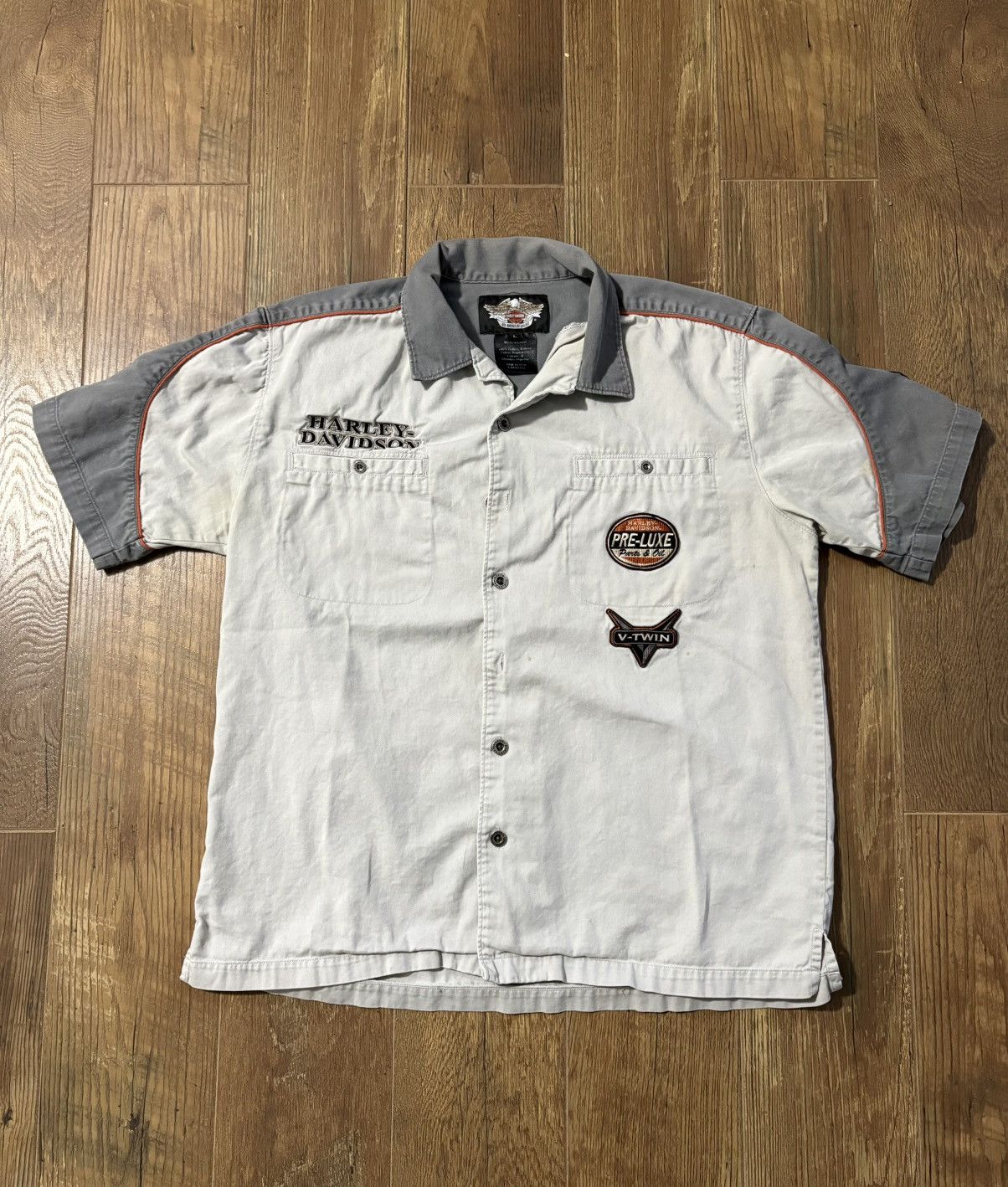 Harley Davidson Harley Davidson Mechanic Button Up Size US L / EU 52-54 / 3 - 1 Thumbnail