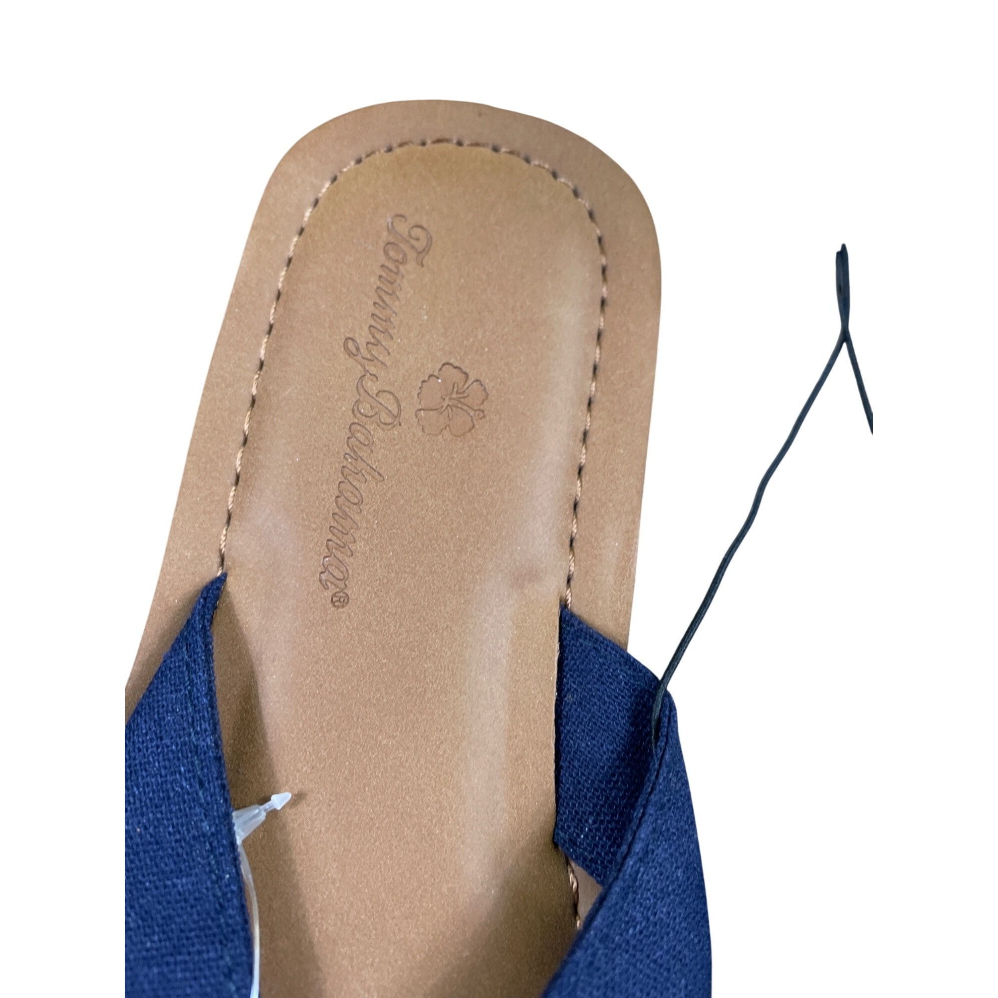 Tommy Bahama Tommy Bahama Womens Blue Slip-On Thong Sandals Size 8 SKU 85 Size US 8 / IT 38 - 8 Thumbnail