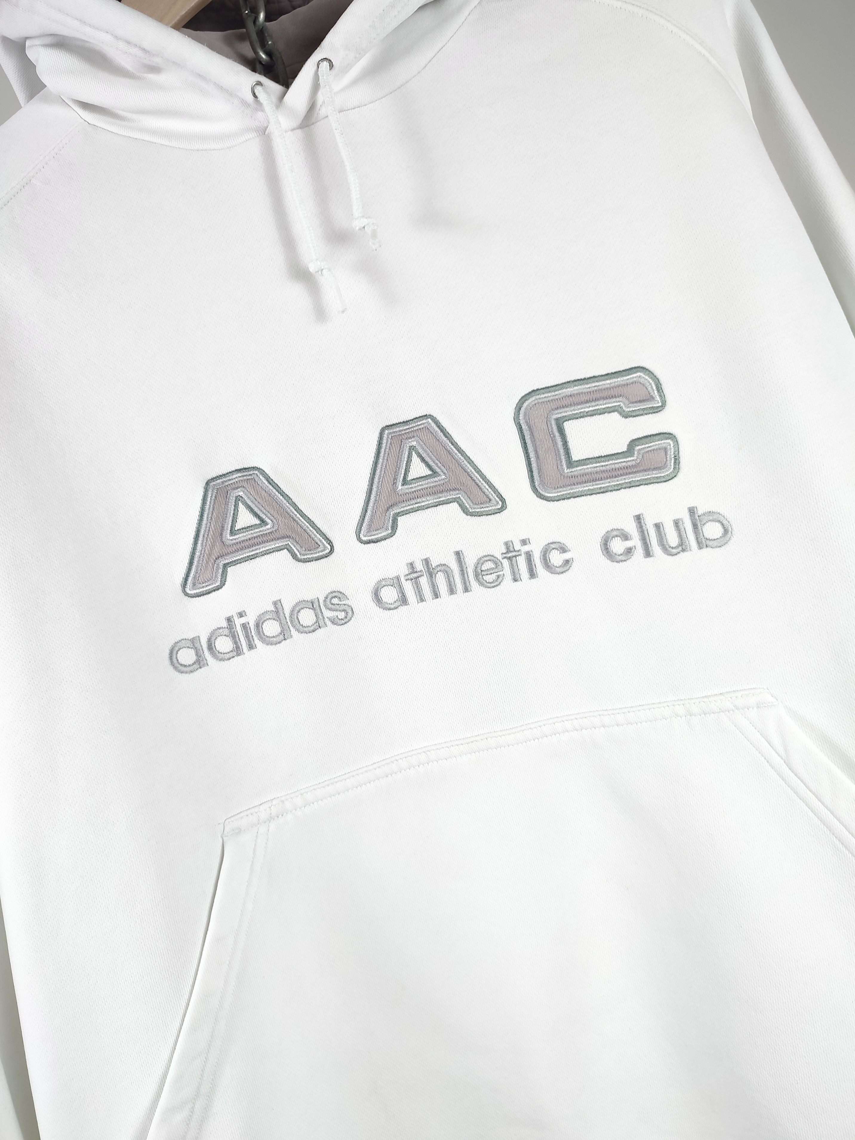 Adidas 90s Vintage Adidas Athletic Club Embroidered Big Logo Hoodie Size US XL / EU 56 / 4 - 7 Thumbnail