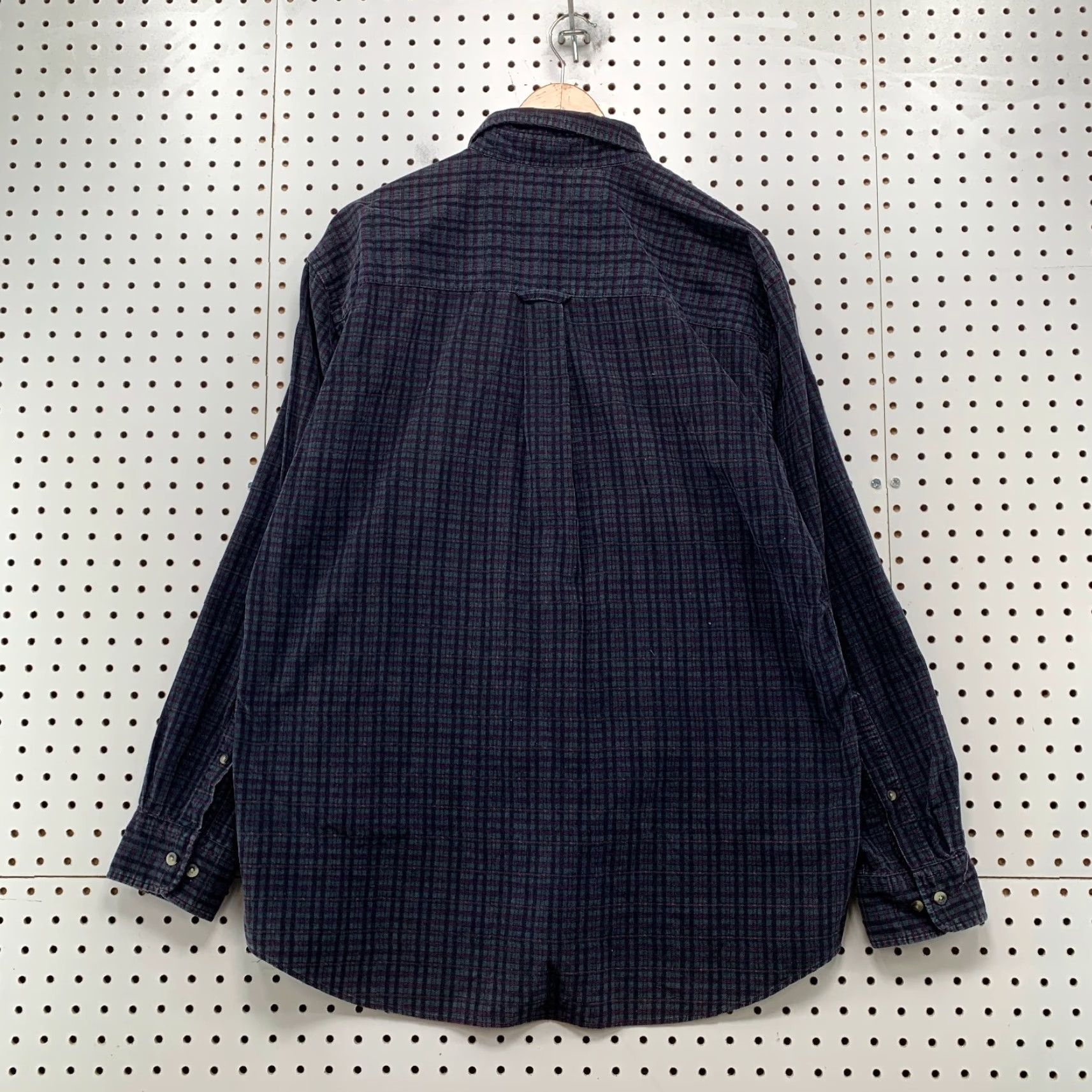 Pendleton Pendleton Button Shirt Mens Large Vancouver Green Purple Plaid Textured Size US L / EU 52-54 / 3 - 2 Thumbnail