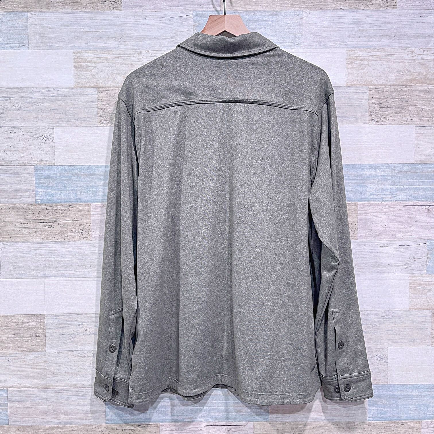 Duluth Trading Company DULUTH Trading Long Sleeve Performance Shirt Green Mens L Size US L / EU 52-54 / 3 - 3 Thumbnail