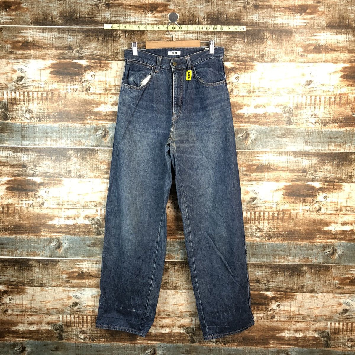 Japanese Brand Uniqlo japan vintage Denim Pants #A2141 Size US 26 / EU 42 - 1 Thumbnail