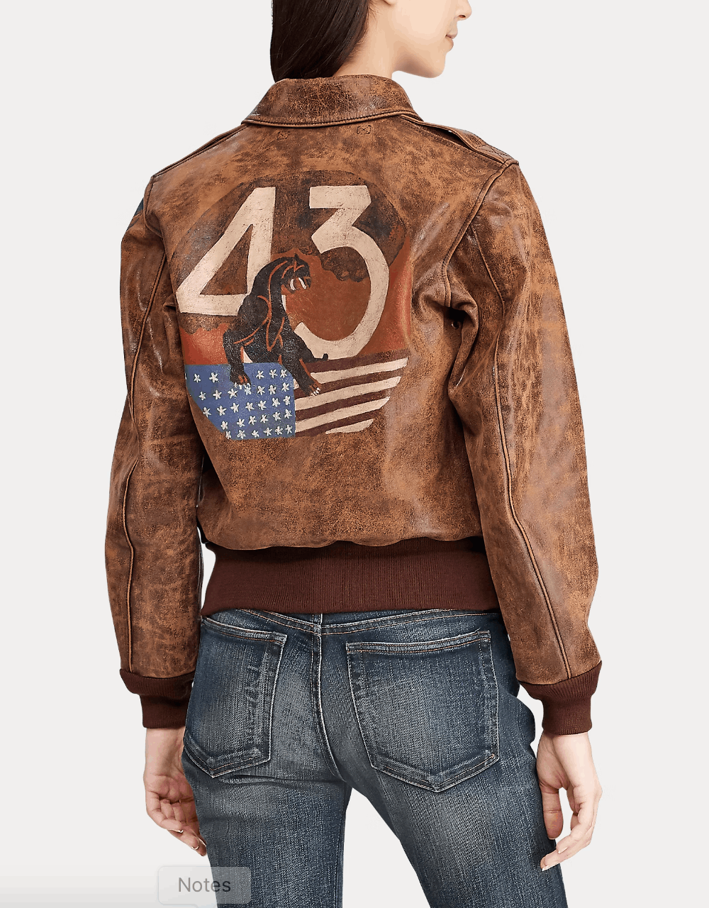 RRL Ralph Lauren $2400 RRL Ralph Lauren Campbell A-2 Leather Jacket double rl Size XS / US 0-2 / IT 36-38 - 2 Thumbnail