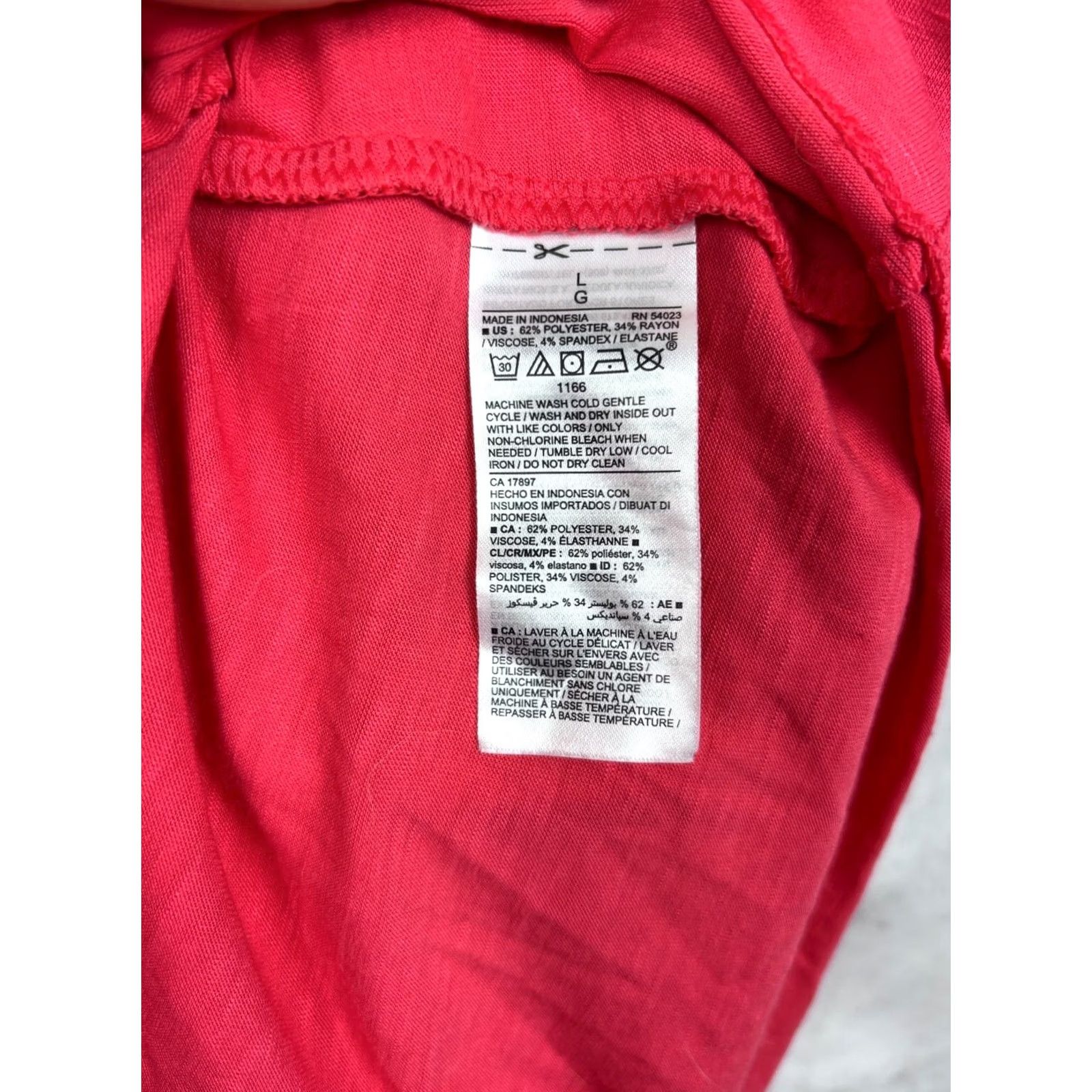 Old Navy Old Navy Sundress Coral Spaghetti Straps Empire Waist Summer Dress L Womens Size L / US 10 / IT 46 - 4 Thumbnail