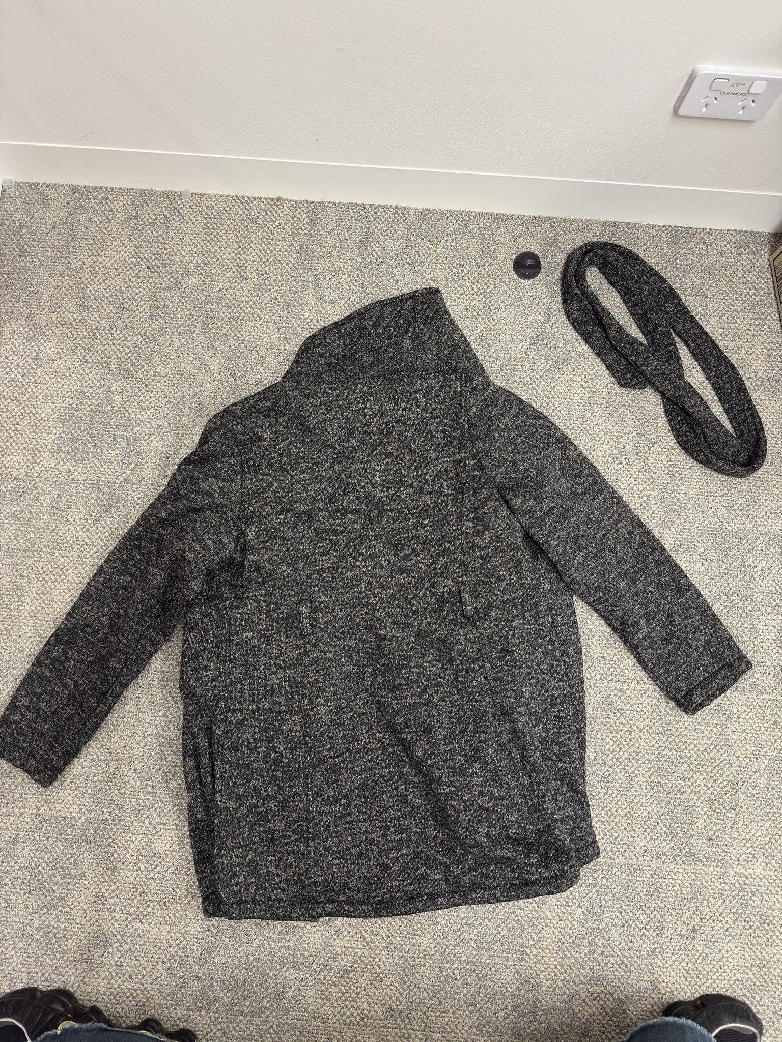 Steve Madden Steve Maden Zip Knit Jacket Size L / US 10 / IT 46 - 2 Thumbnail