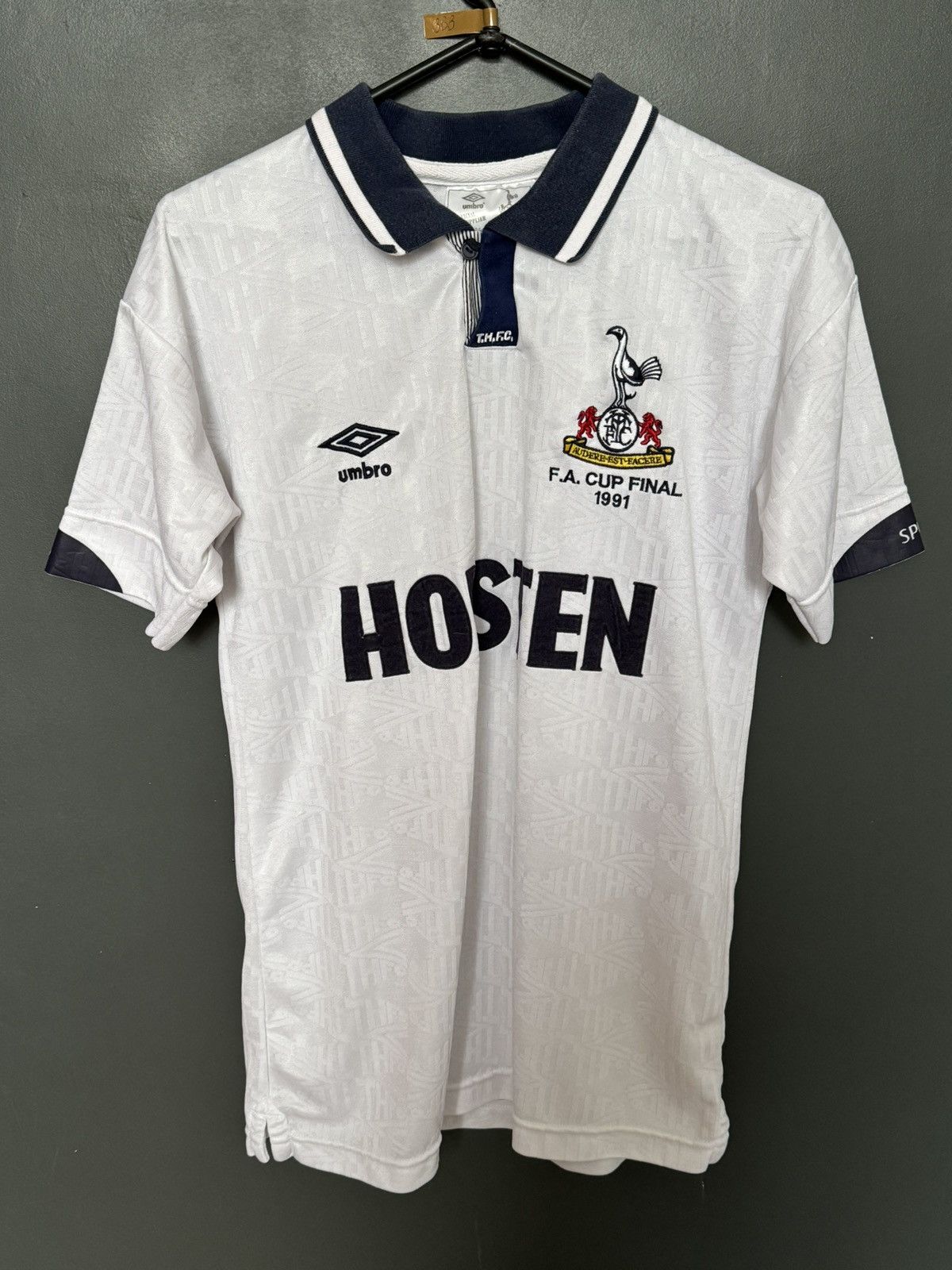 Umbro Tottenham Hotspur 91/93 Home Football Jersey Size US M / EU 48-50 / 2 - 1 Thumbnail