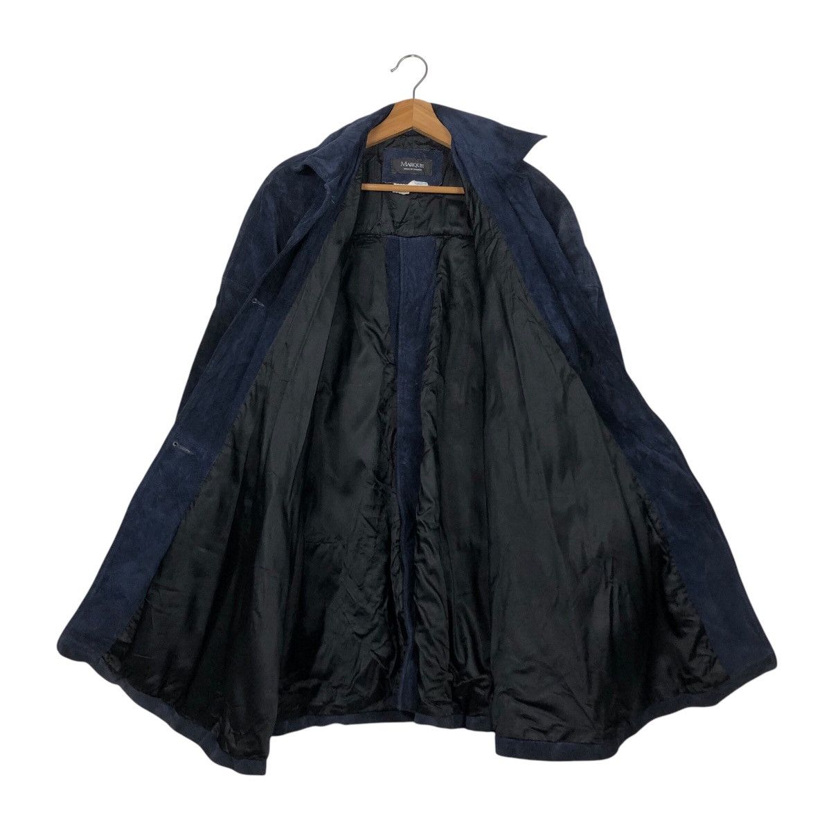 Designer × Japanese Brand 📌Vintage Long Jacket Marquis Made in Canada Genuine Leather Size US M / EU 48-50 / 2 - 14 Thumbnail