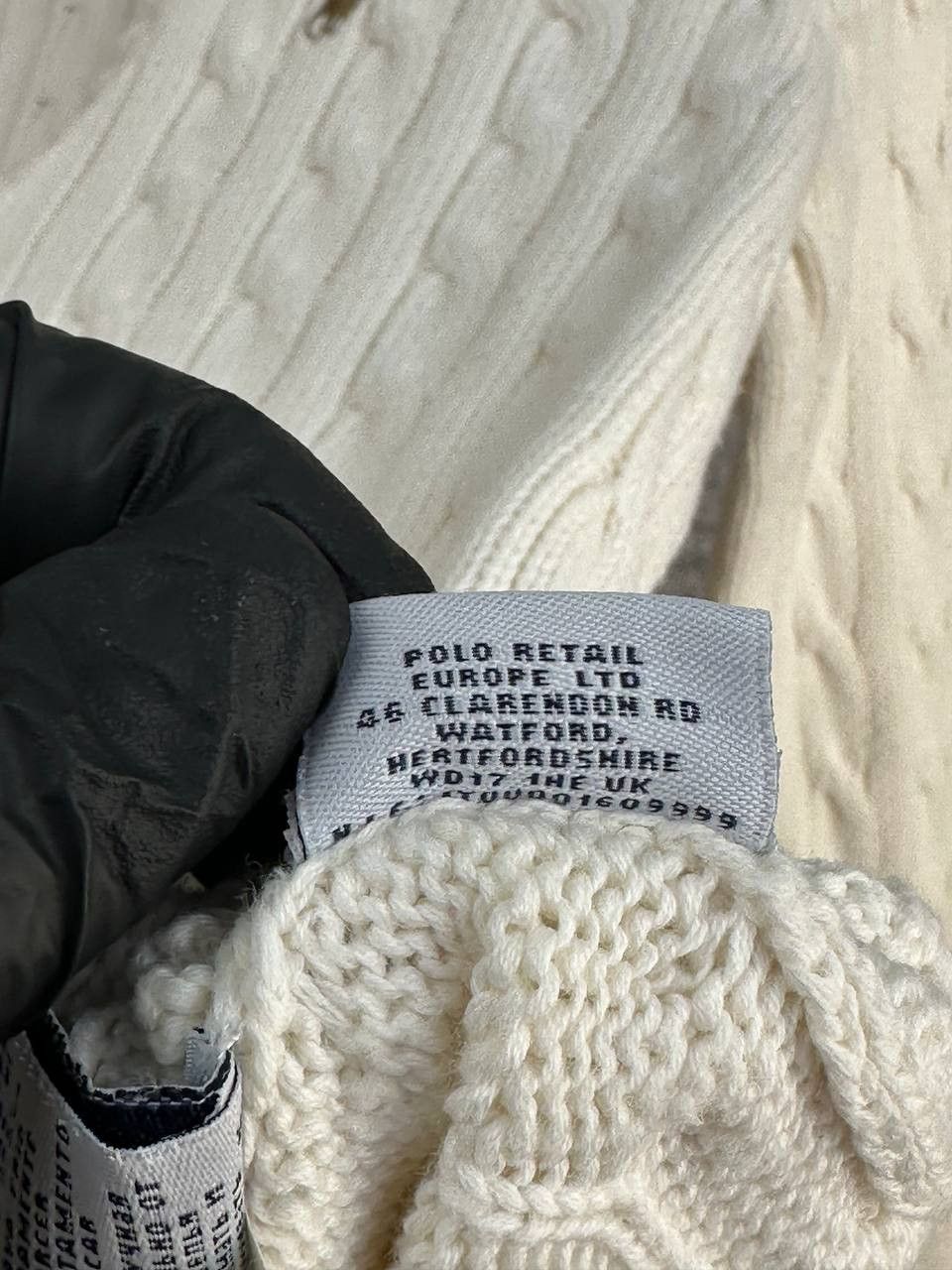 Ralph Lauren Sport Ralph Lauren Sport Cable Knit V-Neck VIntage Ivory Sweater Size M / US 6-8 / IT 42-44 - 11 Thumbnail