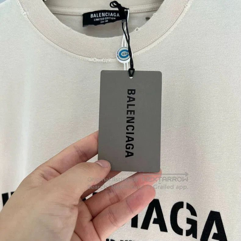 Balenciaga Balenciaga x RuPaul Limited Beige Tee. Size US L / EU 52-54 / 3 - 3 Thumbnail