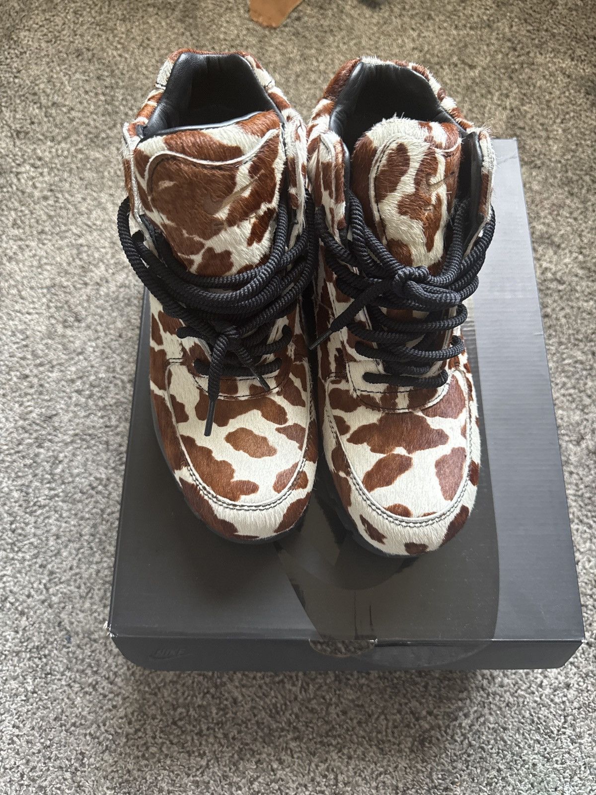 Nike pony hair nike air goadome cow print Size US 7.5 / EU 40-41 - 6 Thumbnail