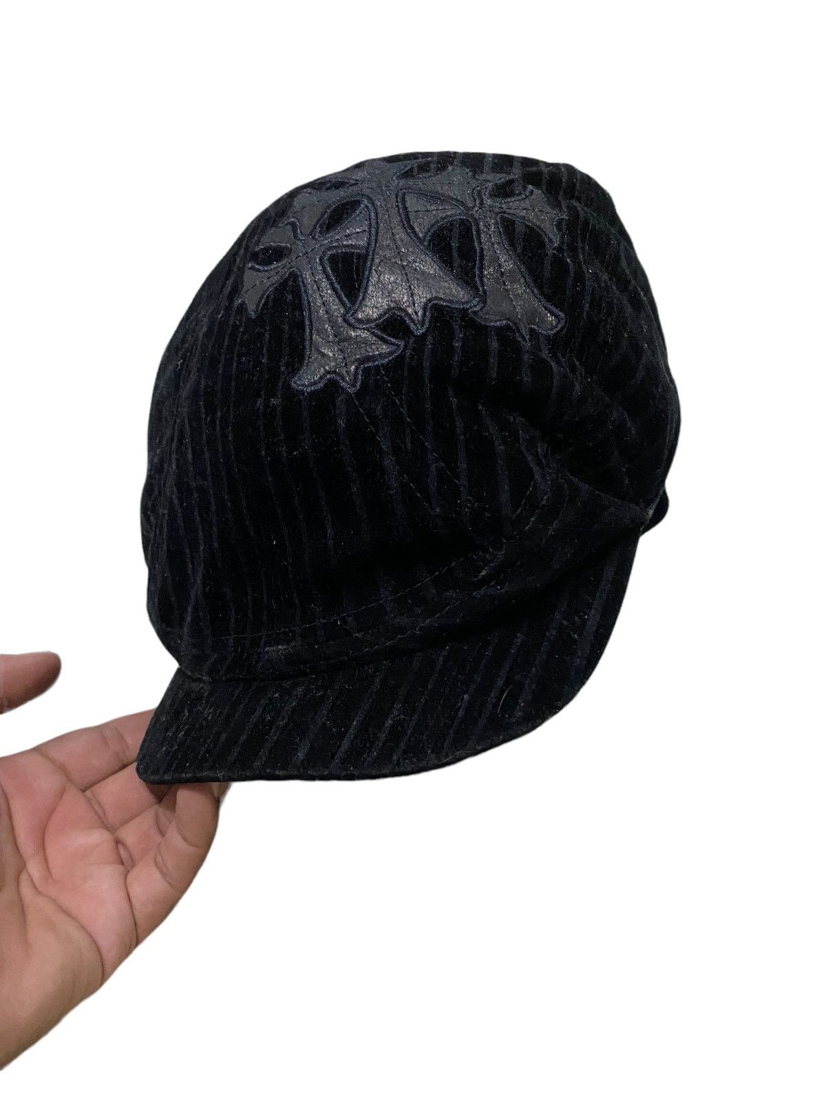 Japanese Brand × Seditionaries Japanase brand cross logo cap corduroy material Size ONE SIZE - 6 Thumbnail