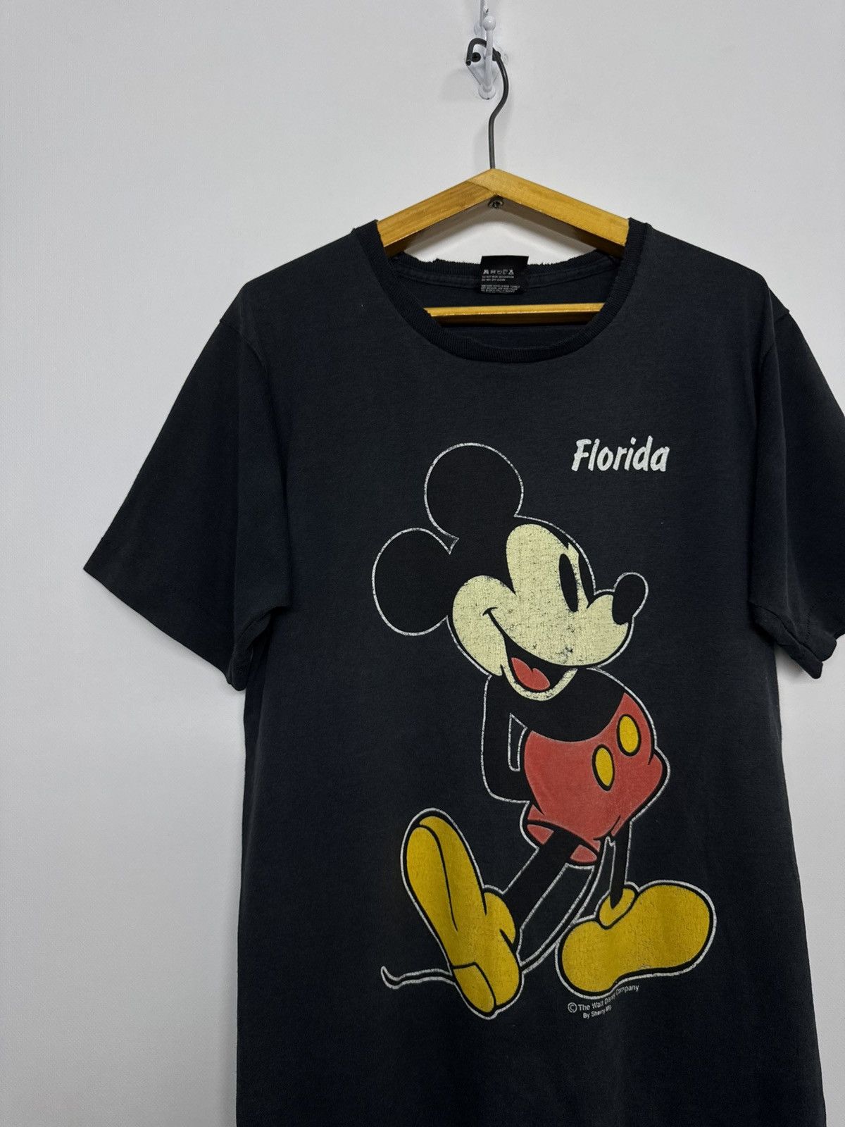 Vintage Vintage 90s T-Shirt Mickey Mouse Florida Rare Tee🐁 Size US S / EU 44-46 / 1 - 2 Thumbnail