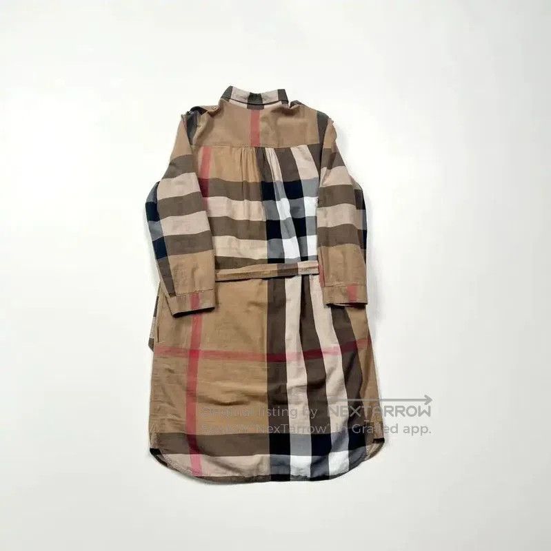 Burberry Burberry Brown Cotton Women's Dress Size S. Size S / US 4 / IT 40 - 2 Thumbnail