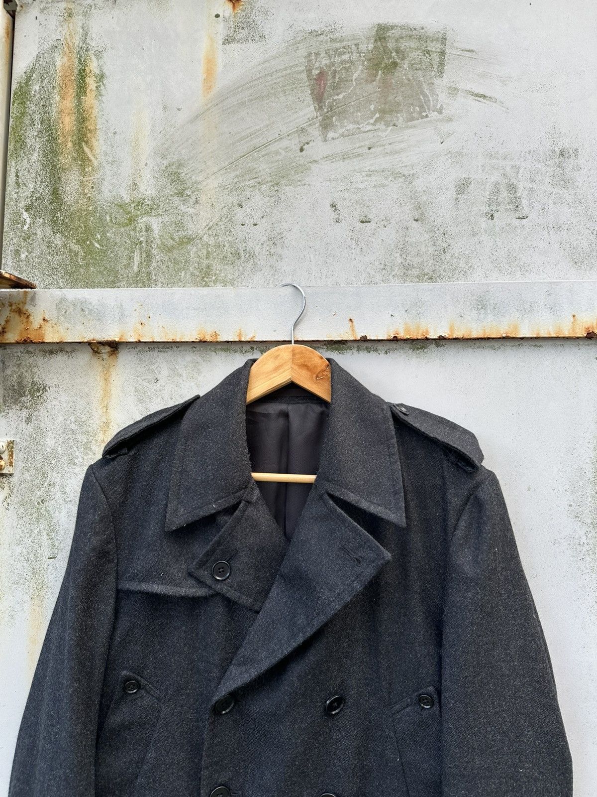 Japanese Brand 👹Uniqlo Wool Double Collar Jacket Size US M / EU 48-50 / 2 - 4 Thumbnail