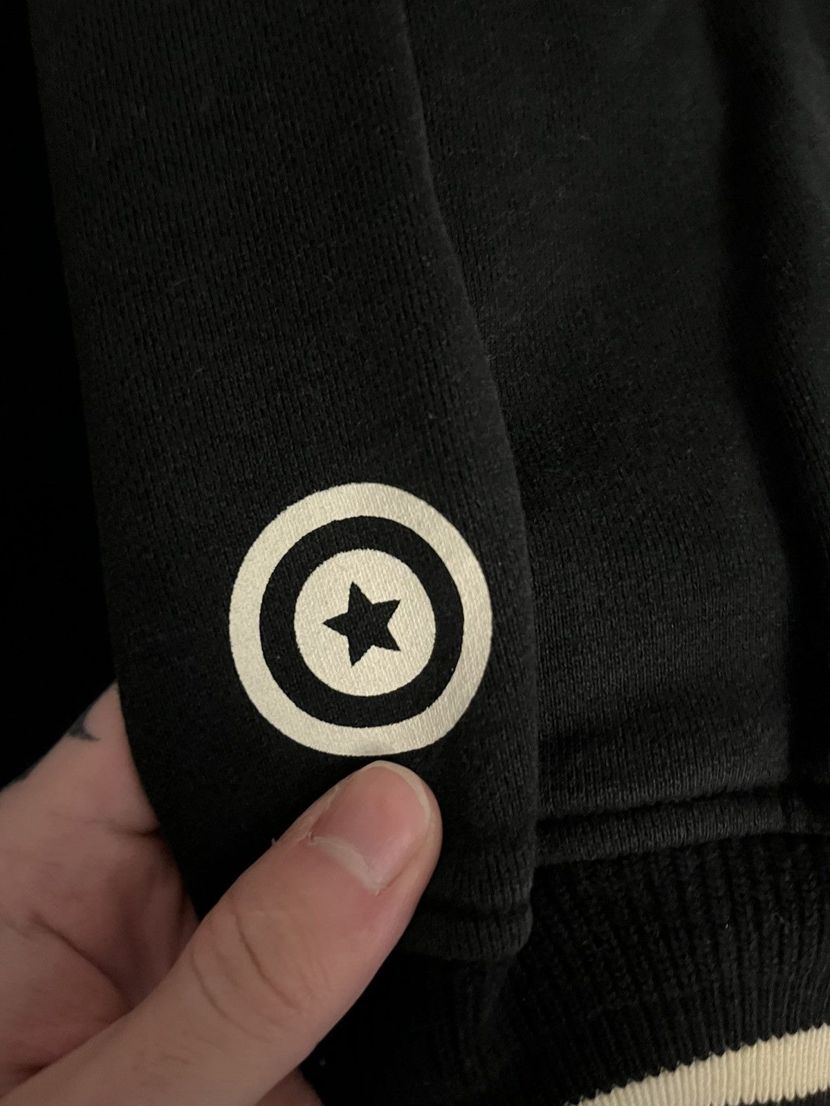 Bape Bape tiger varsity jacket hoodie black Size US L / EU 52-54 / 3 - 13 Thumbnail