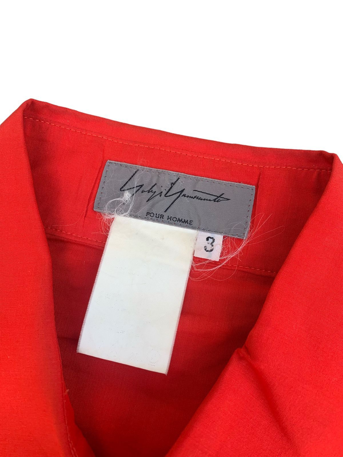Y's 💥Vintage Yohji Yamamoto Pour Homme Zipper LS Shirt Size US L / EU 52-54 / 3 - 2 Thumbnail