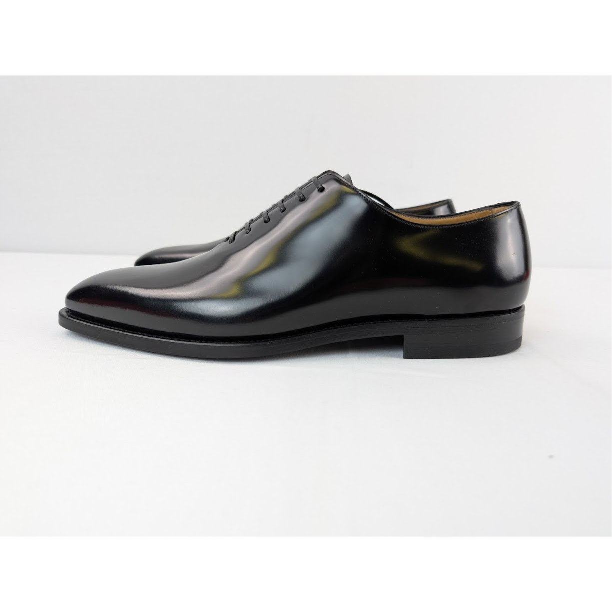 Salvatore Ferragamo o1rshd1 Nero Calf Shoes in Nero Size US 11 / EU 44 - 10 Thumbnail