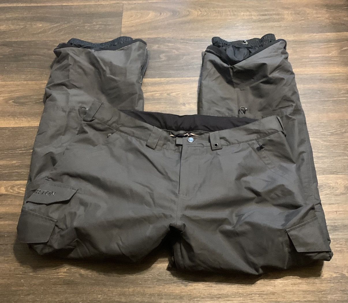 Burton Burton Dryride Snowboarding Pants Green Size US 44 / EU 60 - 3 Thumbnail