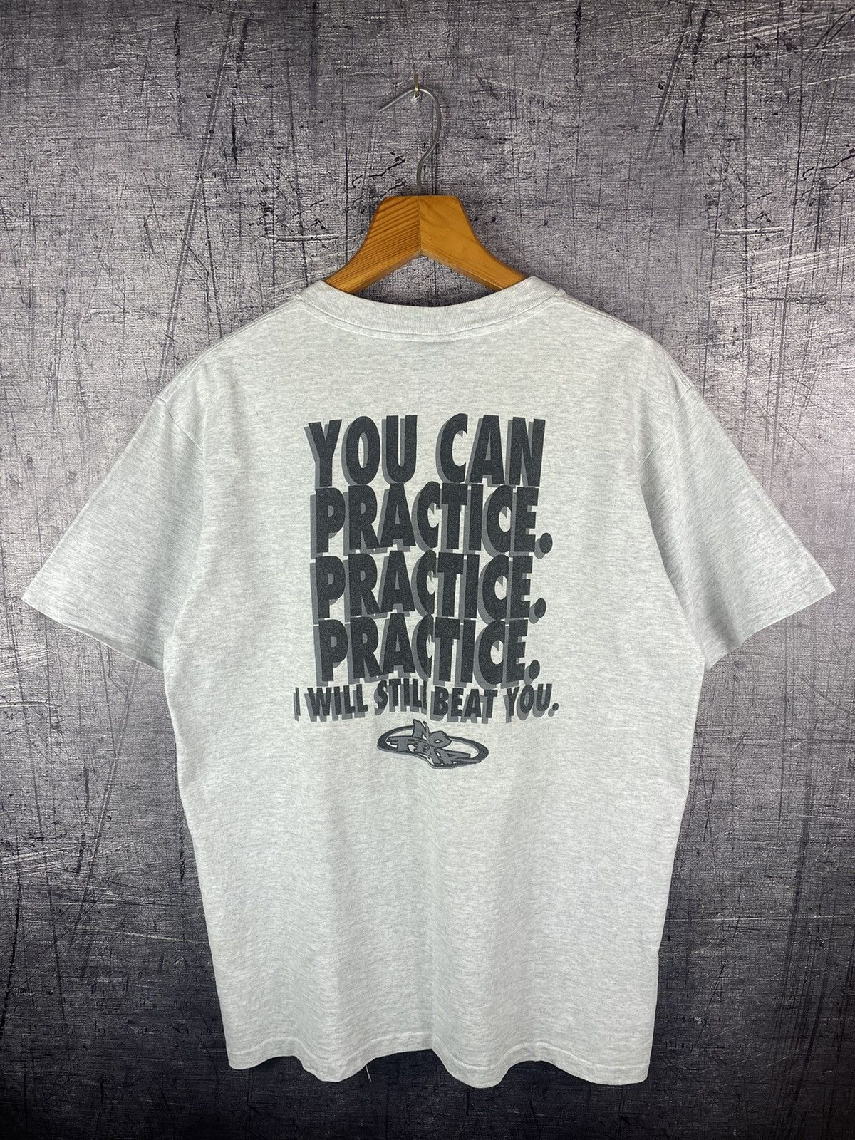 No Fear Vintage 90’s No Fear “You Can Practice” T Shirt Size US L / EU 52-54 / 3 - 3 Thumbnail