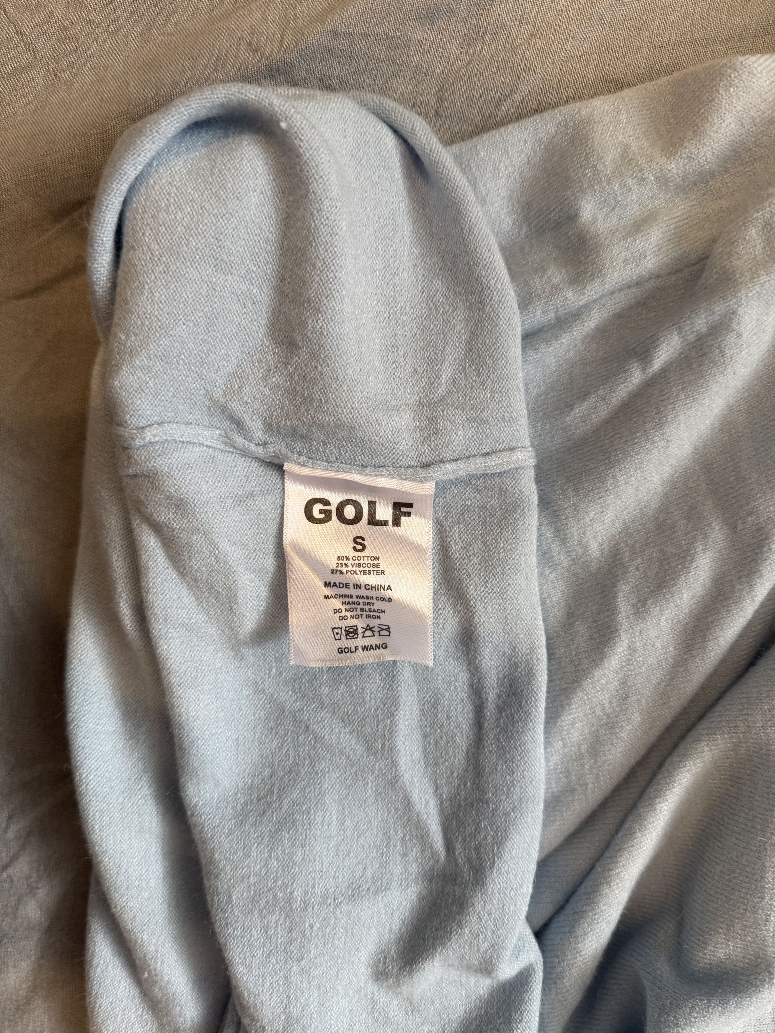 Golf Wang Two Tone Longsleeve Polo sweater Size US S / EU 44-46 / 1 - 5 Thumbnail