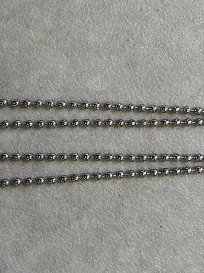Dolce & Gabbana 2000s Dolce & Gabbana Silver Metal Peace Sign Necklace Size ONE SIZE - 7 Thumbnail
