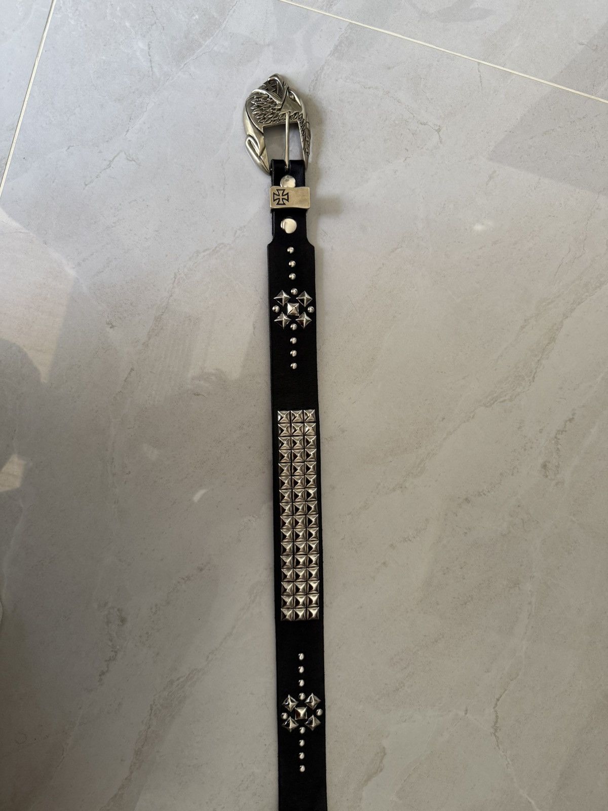 Enfants Riches Deprimes Enfants Riches Deprimes Studded Eagle Belt Sz.90 Size ONE SIZE - 6 Thumbnail
