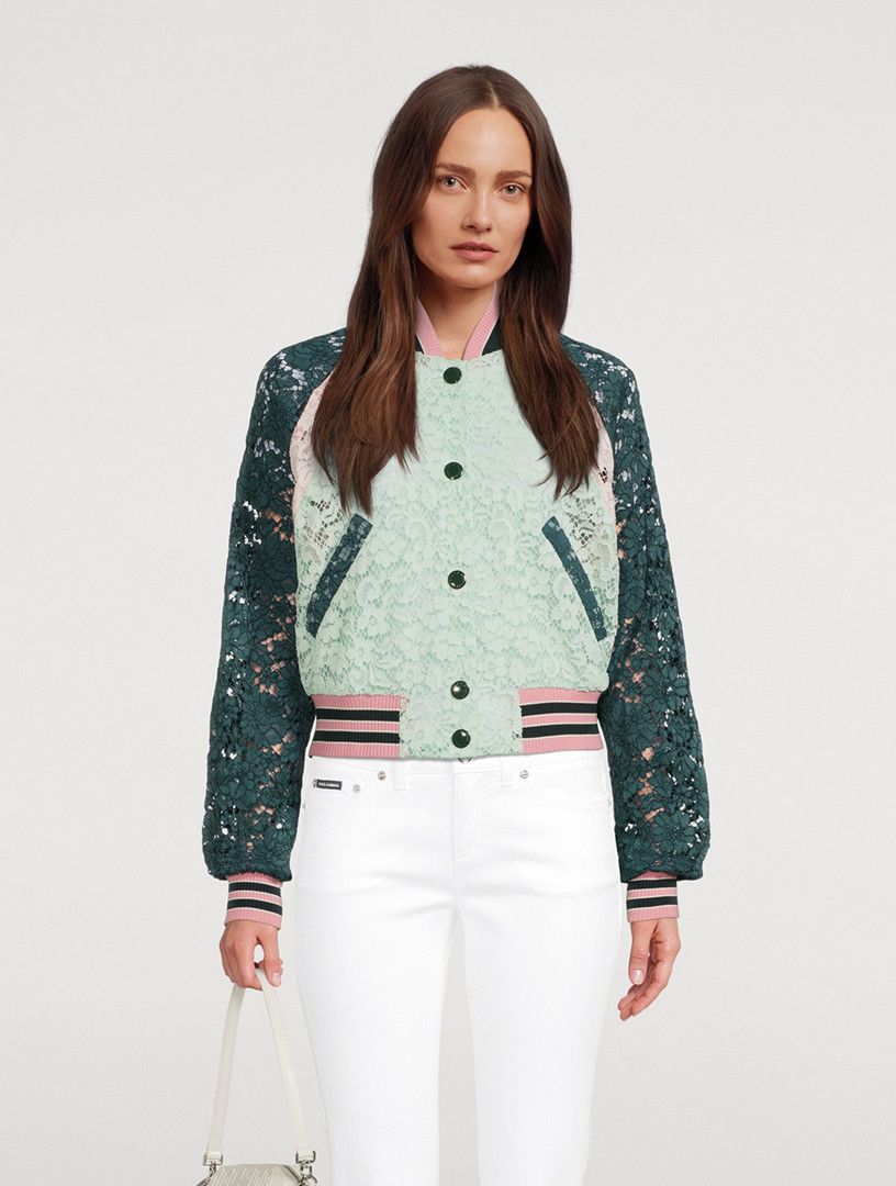Dolce & Gabbana o1y0825 Bomber Jacket in Multicolor Size M / US 6-8 / IT 42-44 - 2 Thumbnail