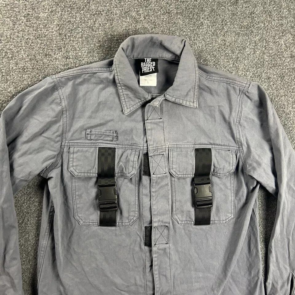 The Ragged Priest The Ragged Priest Jacket Mens Small Gray Tactical Hook Loop Size US S / EU 44-46 / 1 - 2 Thumbnail