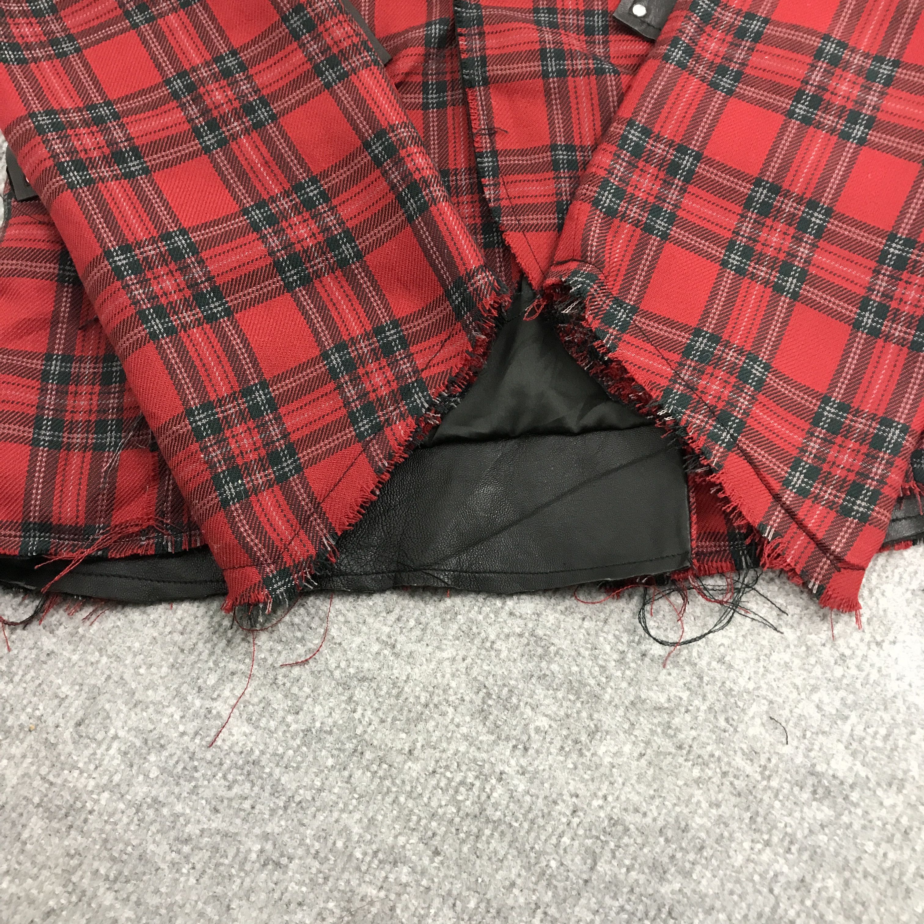 Designer × If Six Was Nine × Japanese Brand SYDEIST JAPAN STYLE DESIGN PUNK FLANNEL BLAZER JACKET Size US M / EU 48-50 / 2 - 4 Thumbnail