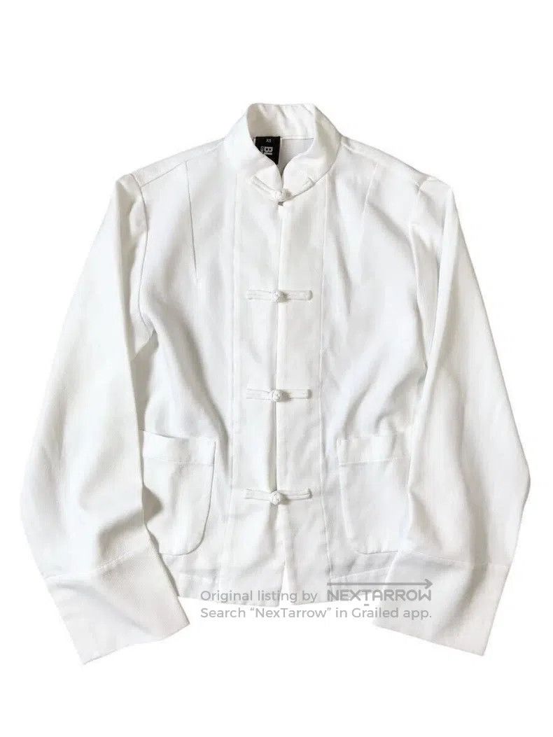 Comme des Garcons Comme Des Garcons White Chinese-style Coat Size XS / US 0-2 / IT 36-38 - 1 Thumbnail