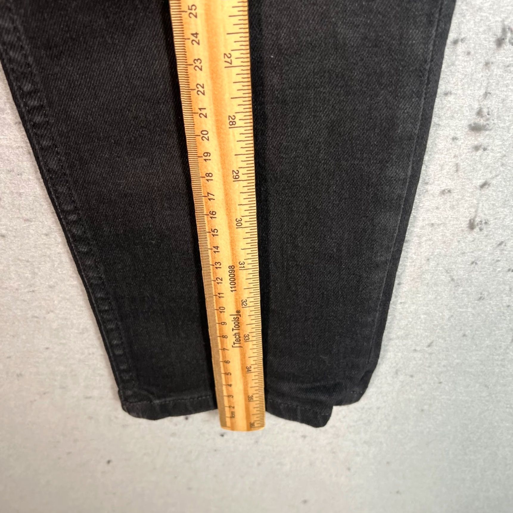 Everlane Everlane Jeans 28 Black High Waist Straight Denim 5-Pocket Womens Adult Regular Size 28_IN Inseam 26 in Slim Leg Size 28" / US 6 / IT 42 - 6 Thumbnail