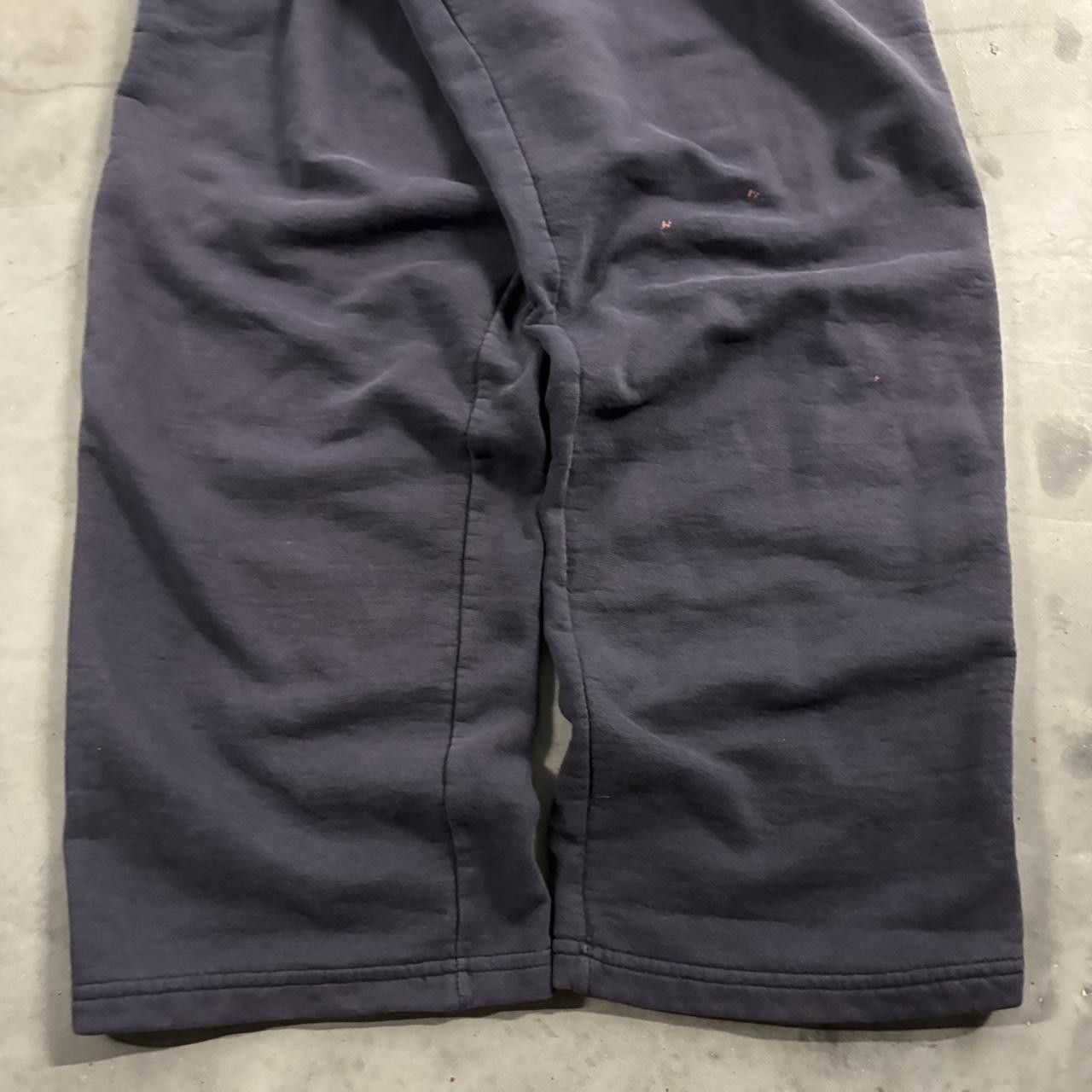 Vintage Crazy Vintage Y2K/2000s Baggy Navy Blue Skater Essential Sweatpants! Fits L Size US 34 / EU 50 - 5 Thumbnail